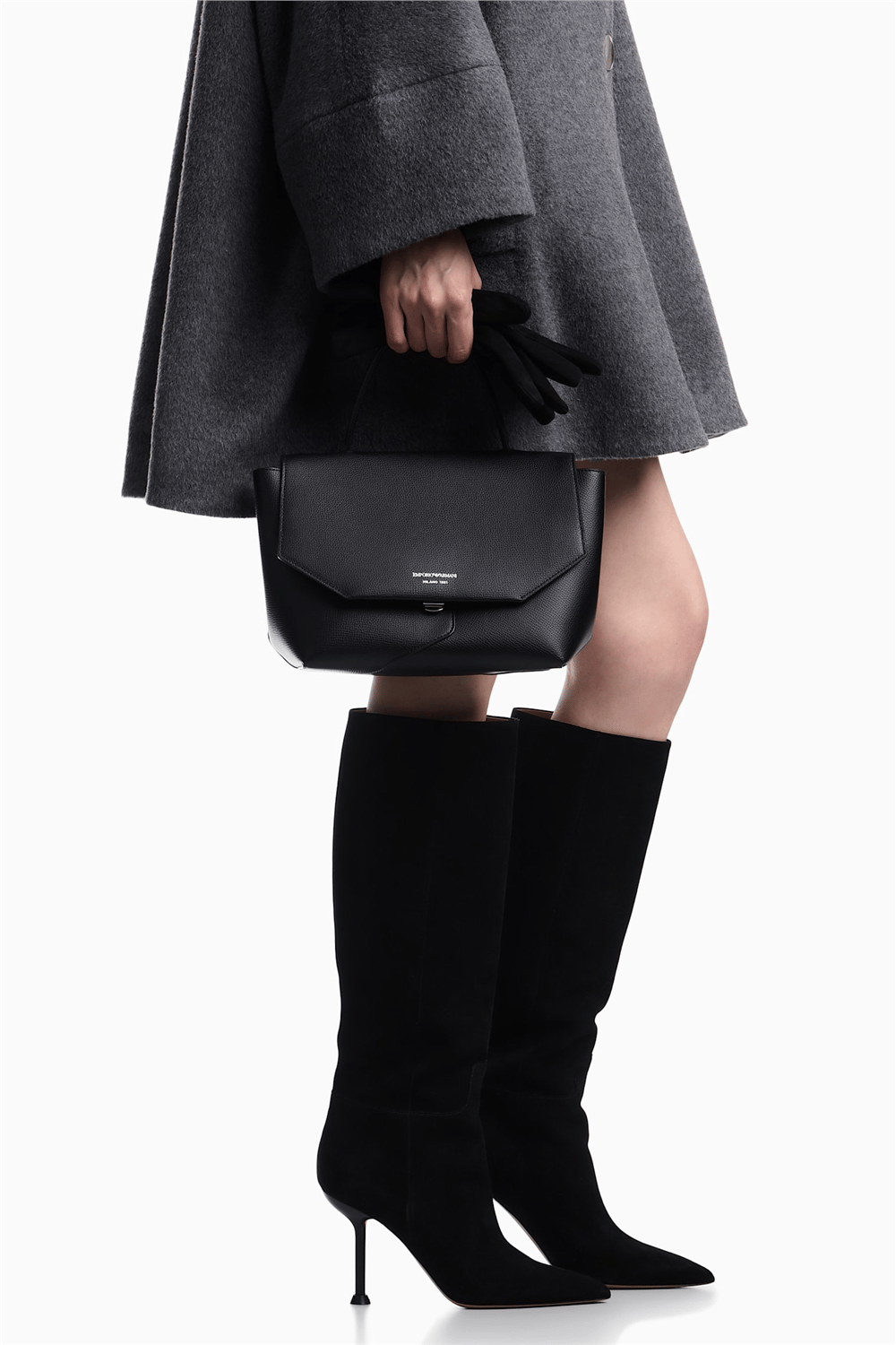 Emporio Armani Kadın Mini Omuz Çantası Siyah