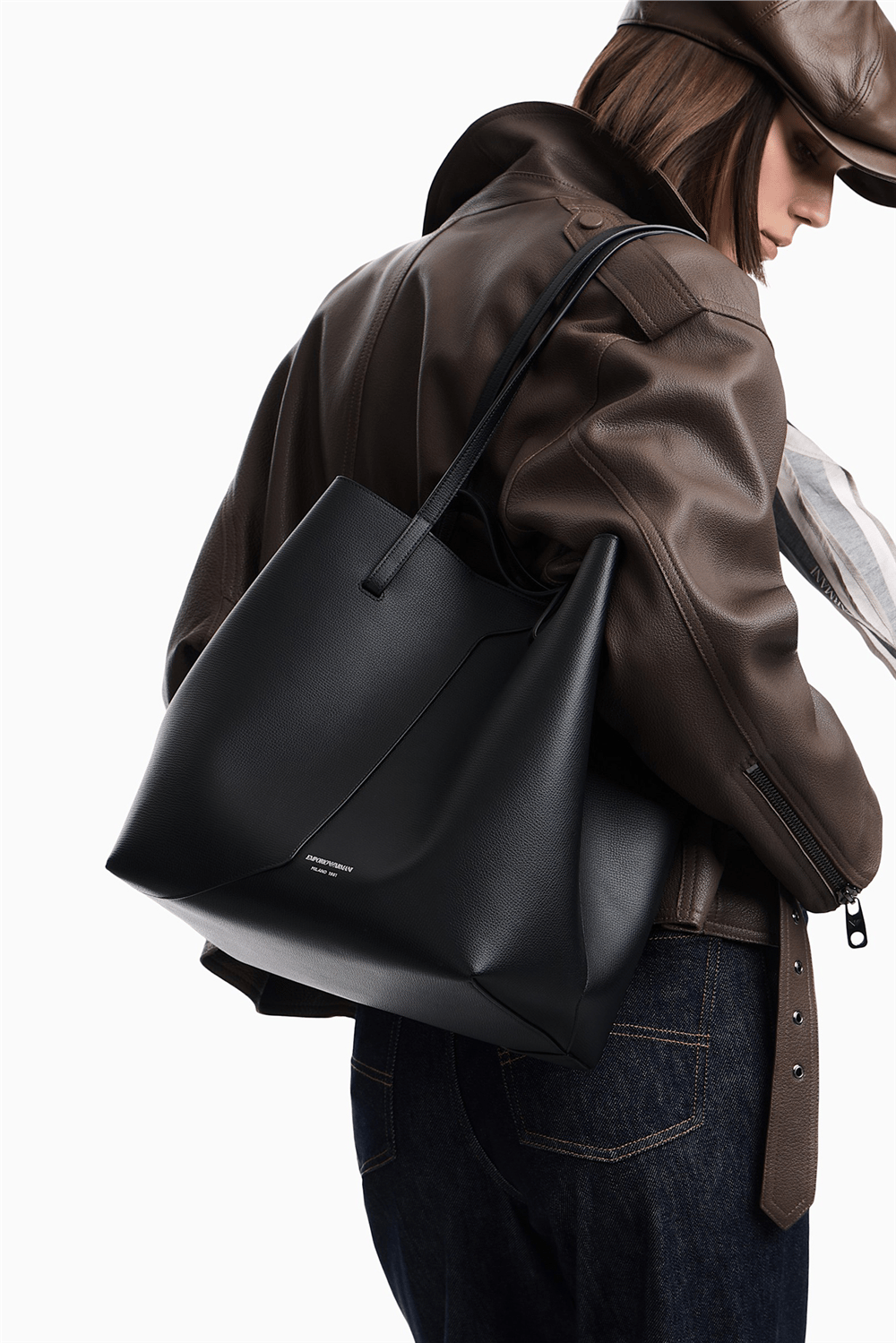 Emporio Armani Kadın Omuz Çantası Siyah