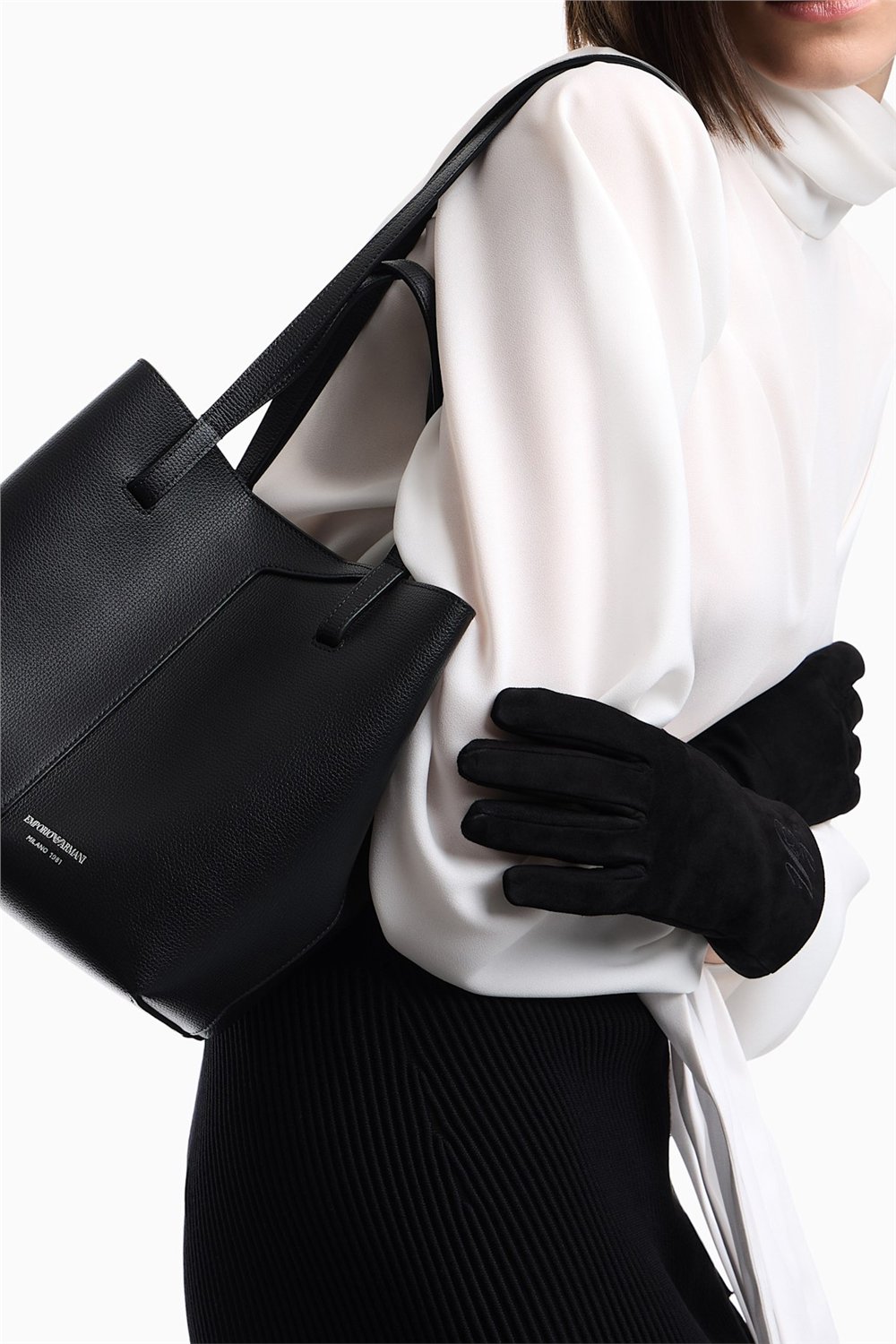 Emporio Armani Kadın Omuz Çantası Siyah