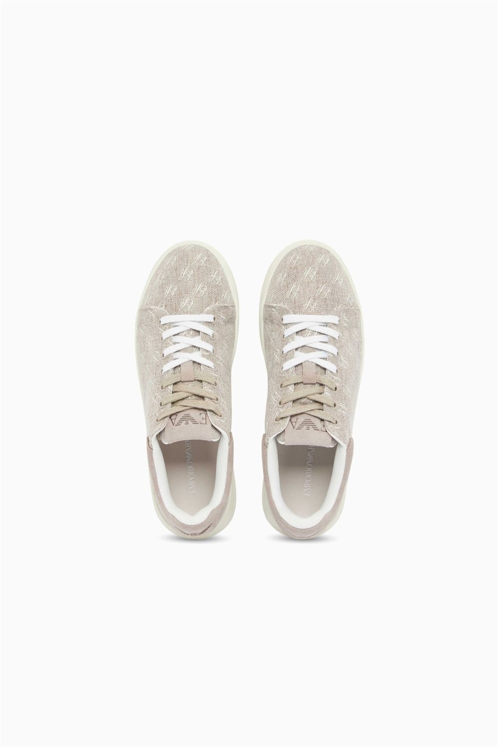 Emporio Armani Kadın Sneaker Cappuccino
