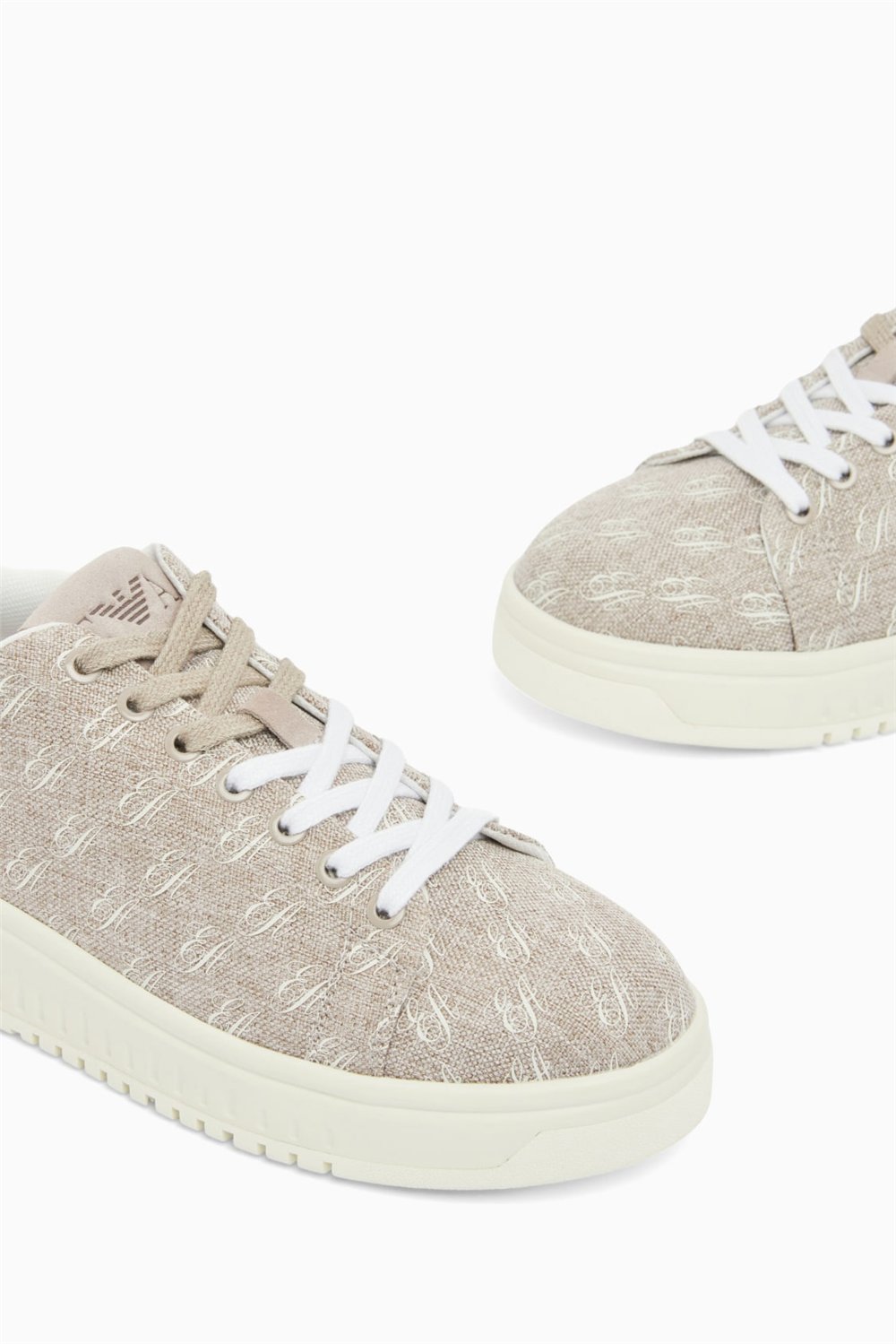 Emporio Armani Kadın Sneaker Cappuccino