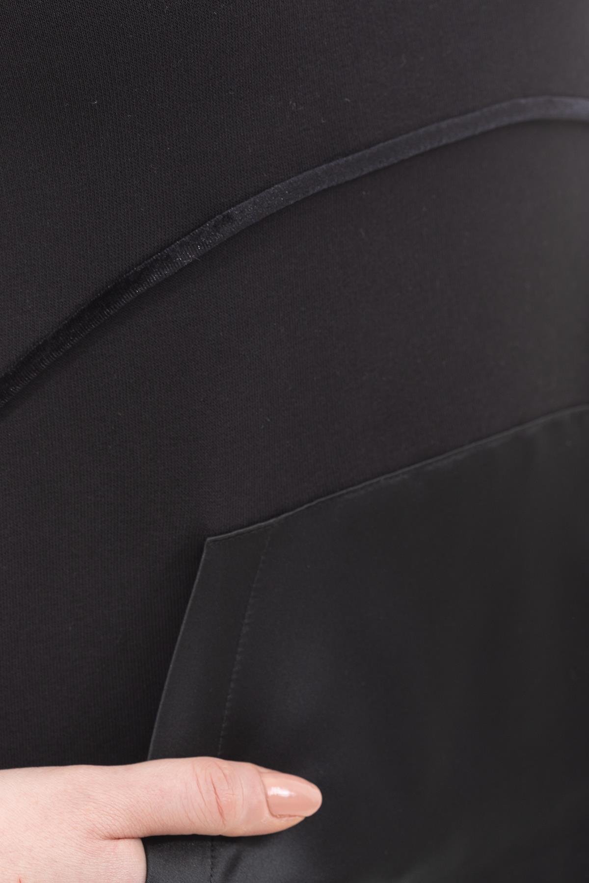 Emporio Armani Kanguru Cepli Uzun Kollu Kadın Sweatshirt