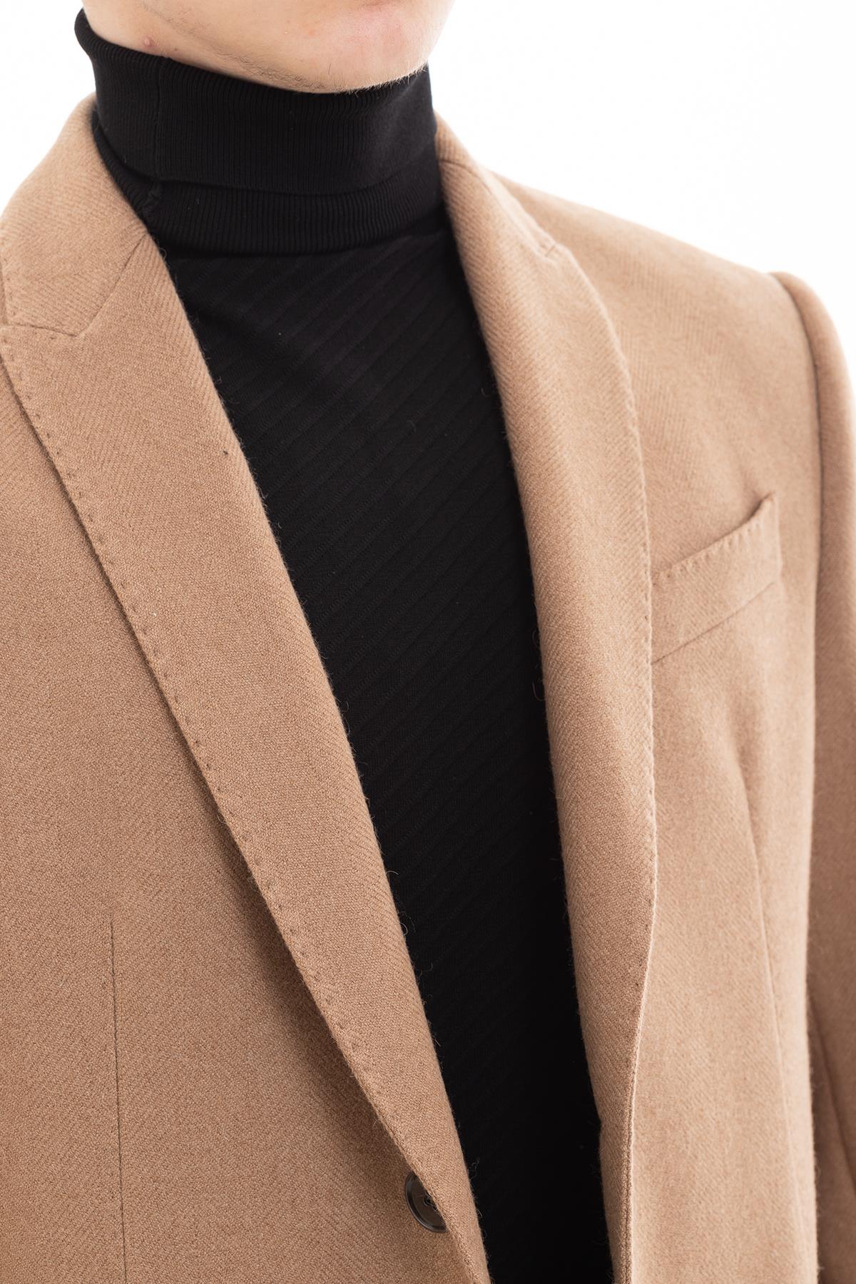 Emporio Armani Klasik Yün Erkek Kaban