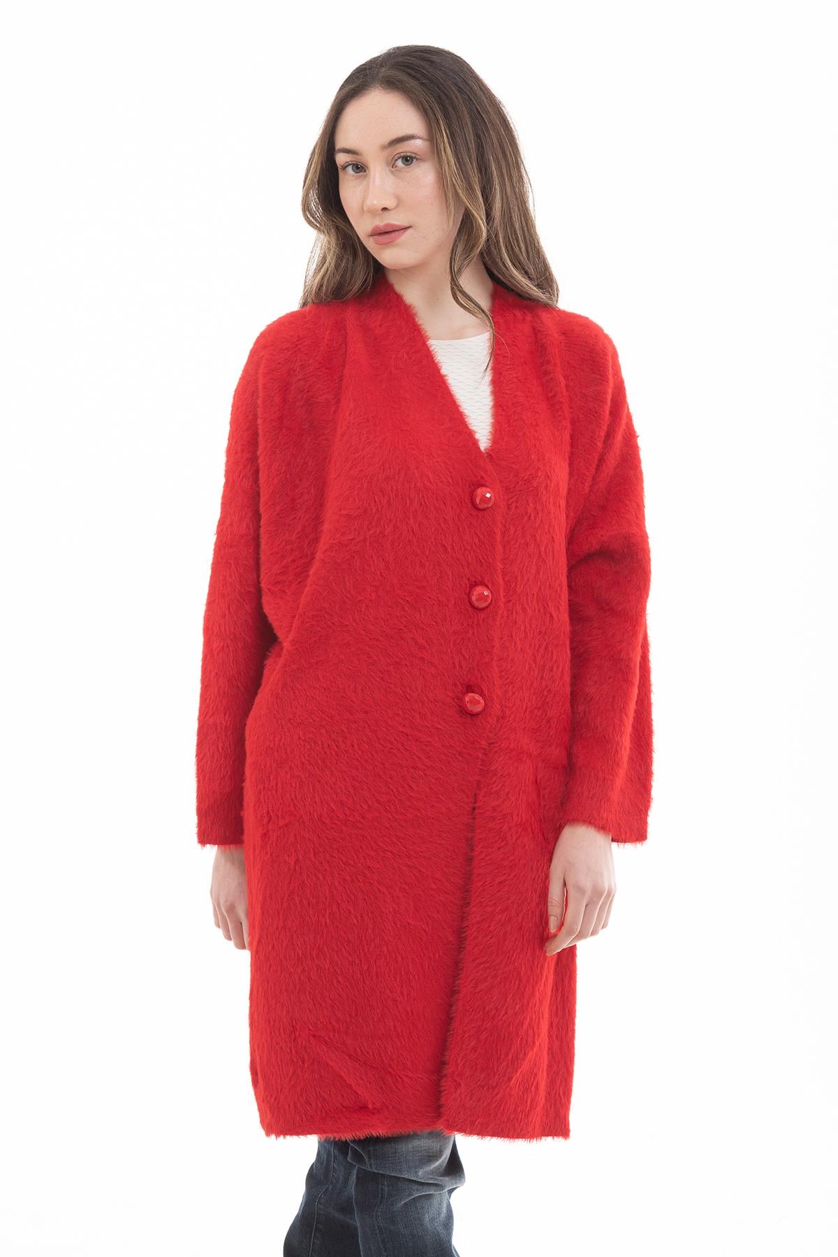 Emporio Armani Oversized Kadın Örme Hırka