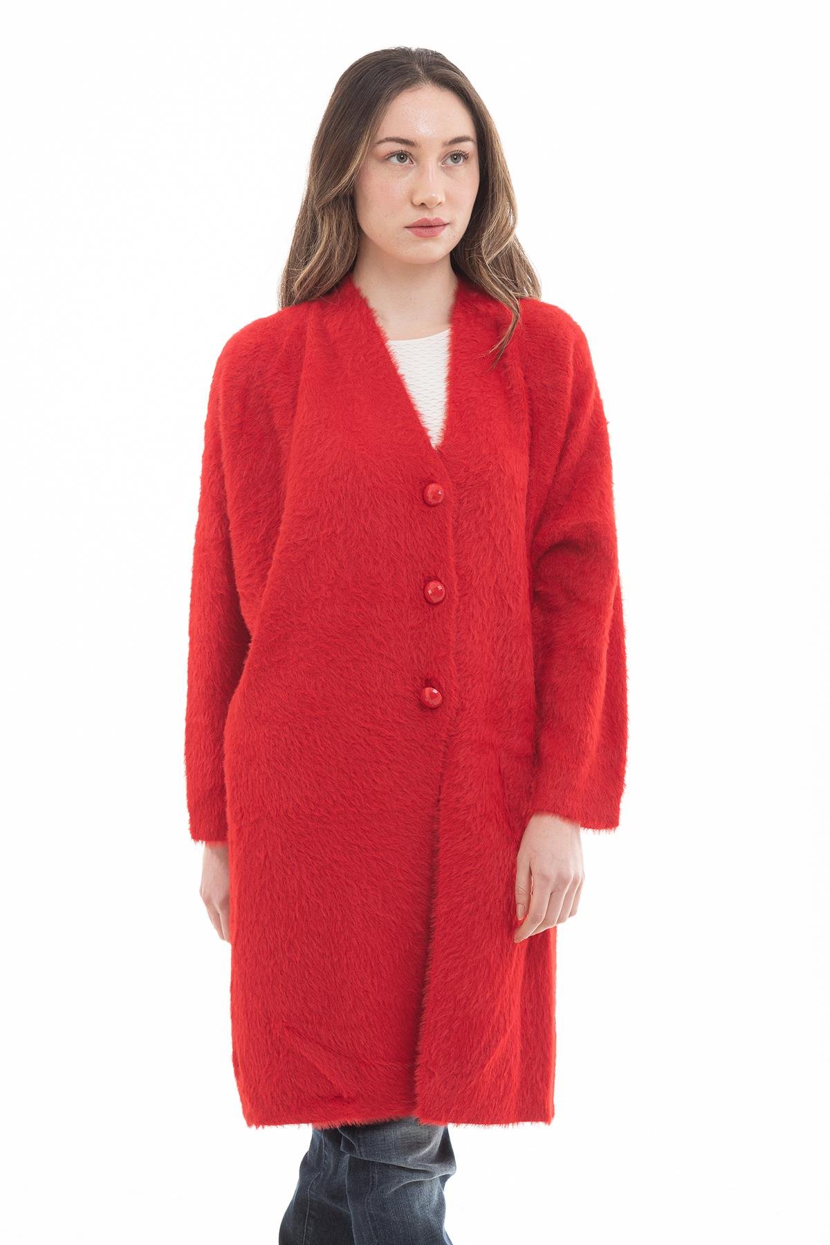 Emporio Armani Oversized Kadın Örme Hırka