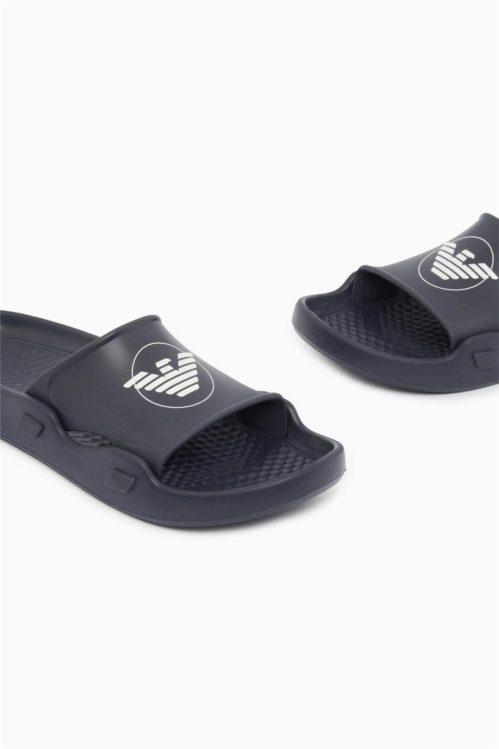 Emporio Armani Unisex Plaj Terliği Mavi