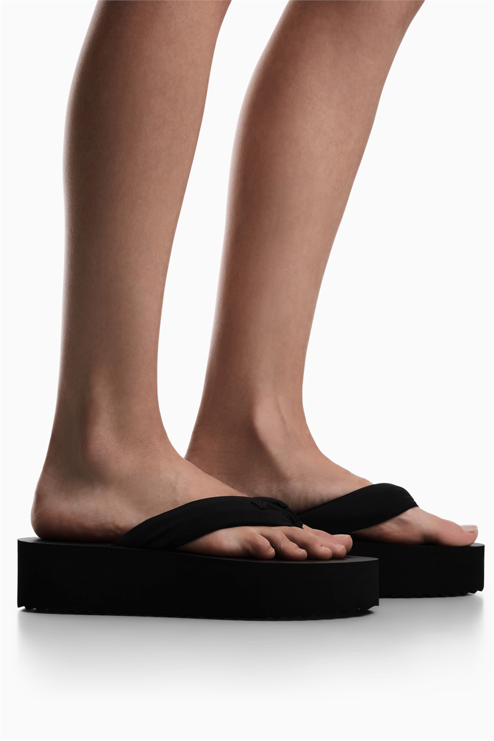 Emporio Armani Unisex Plaj Terliği Siyah