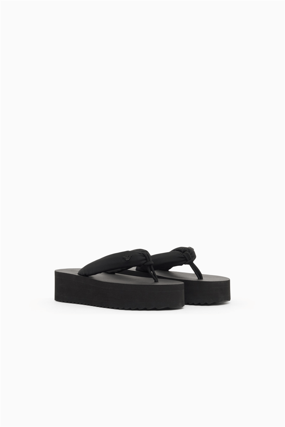Emporio Armani Unisex Plaj Terliği Siyah