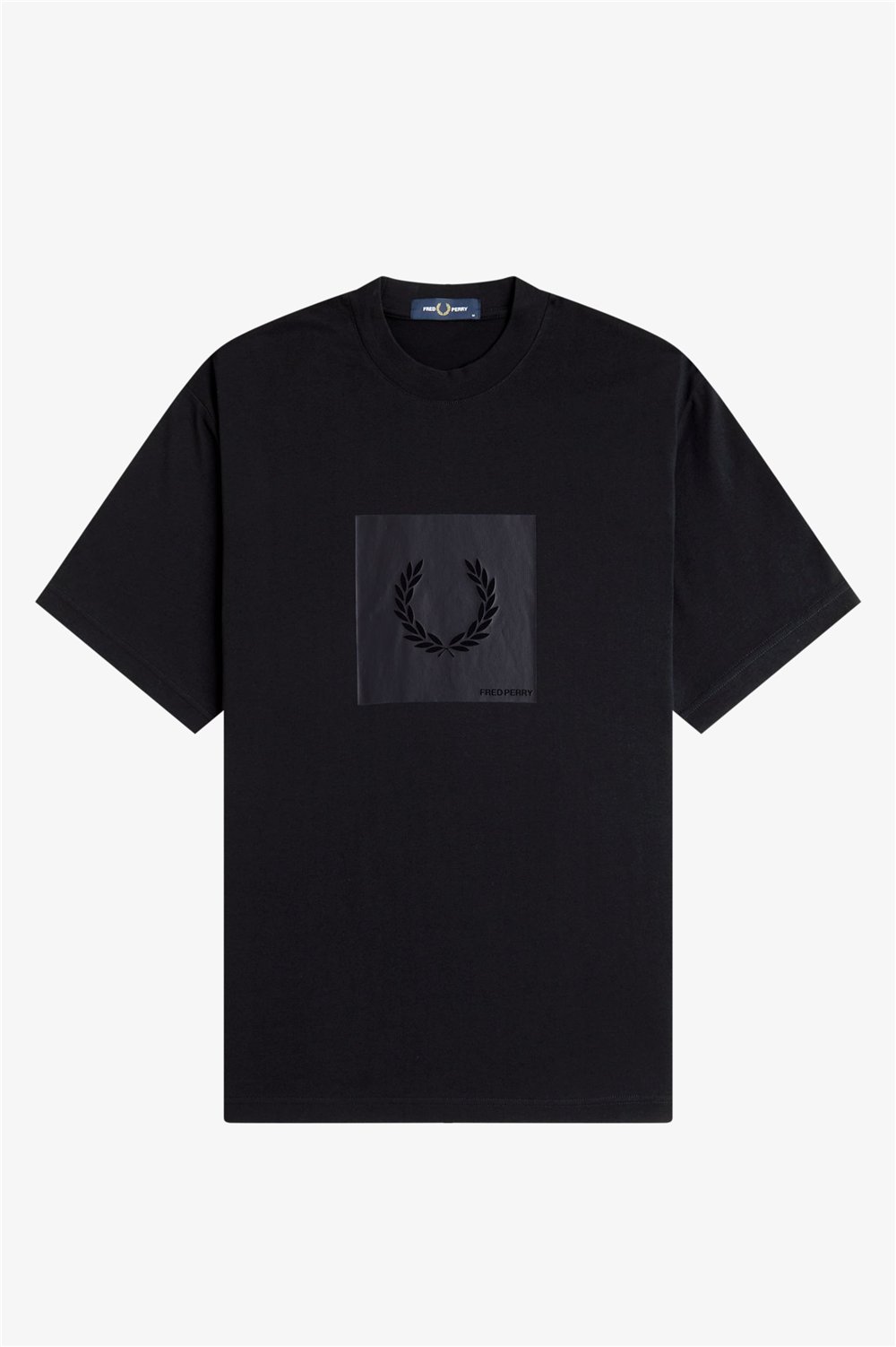 Fred Perry Box Graphic Erkek Bisiklet Yaka T-Shirt