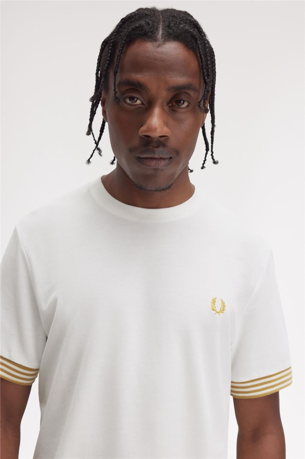 Fred Perry Erkek Bisiklet Yaka T-Shirt