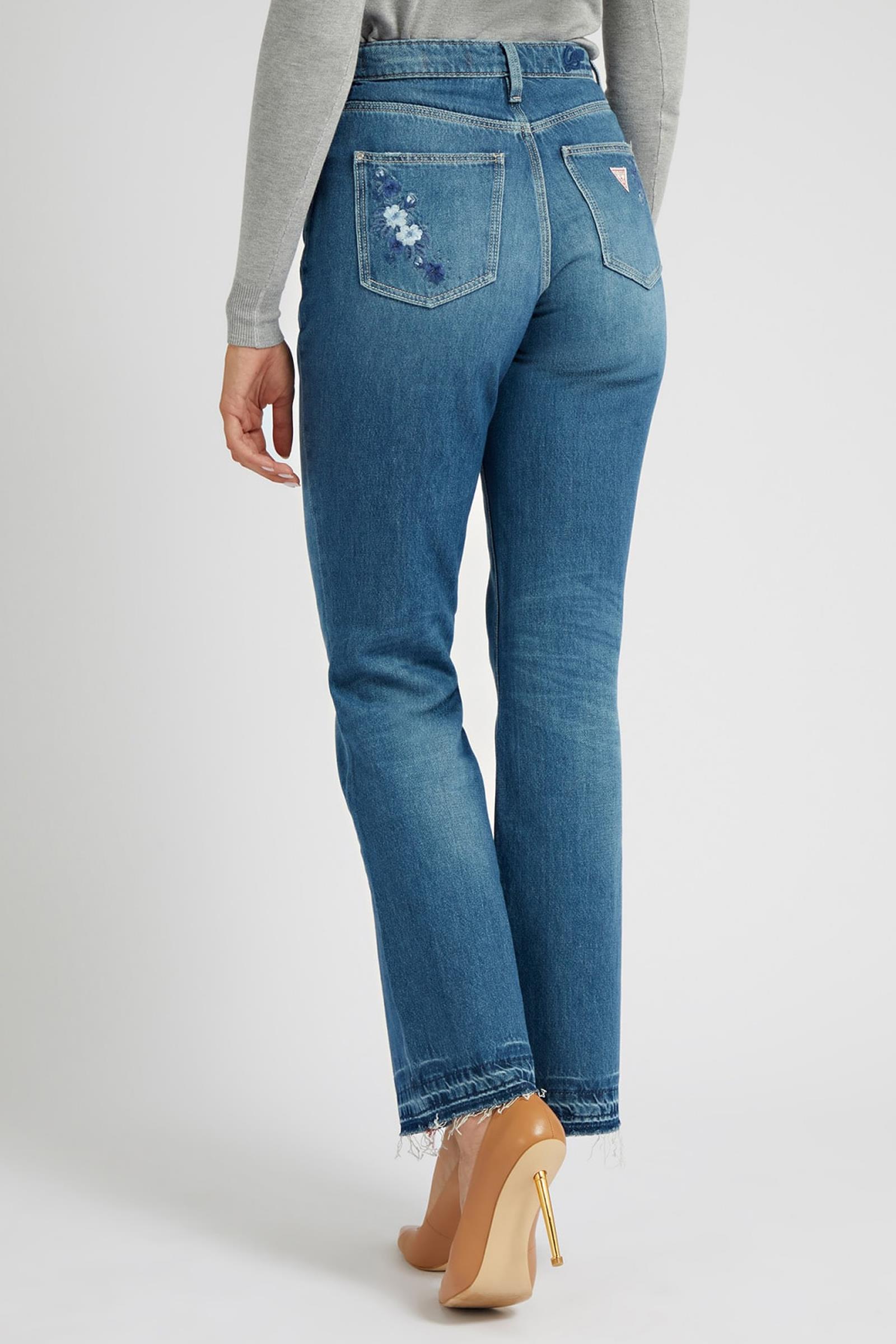 Guess 80S Straight Kadın Jean Pantolon