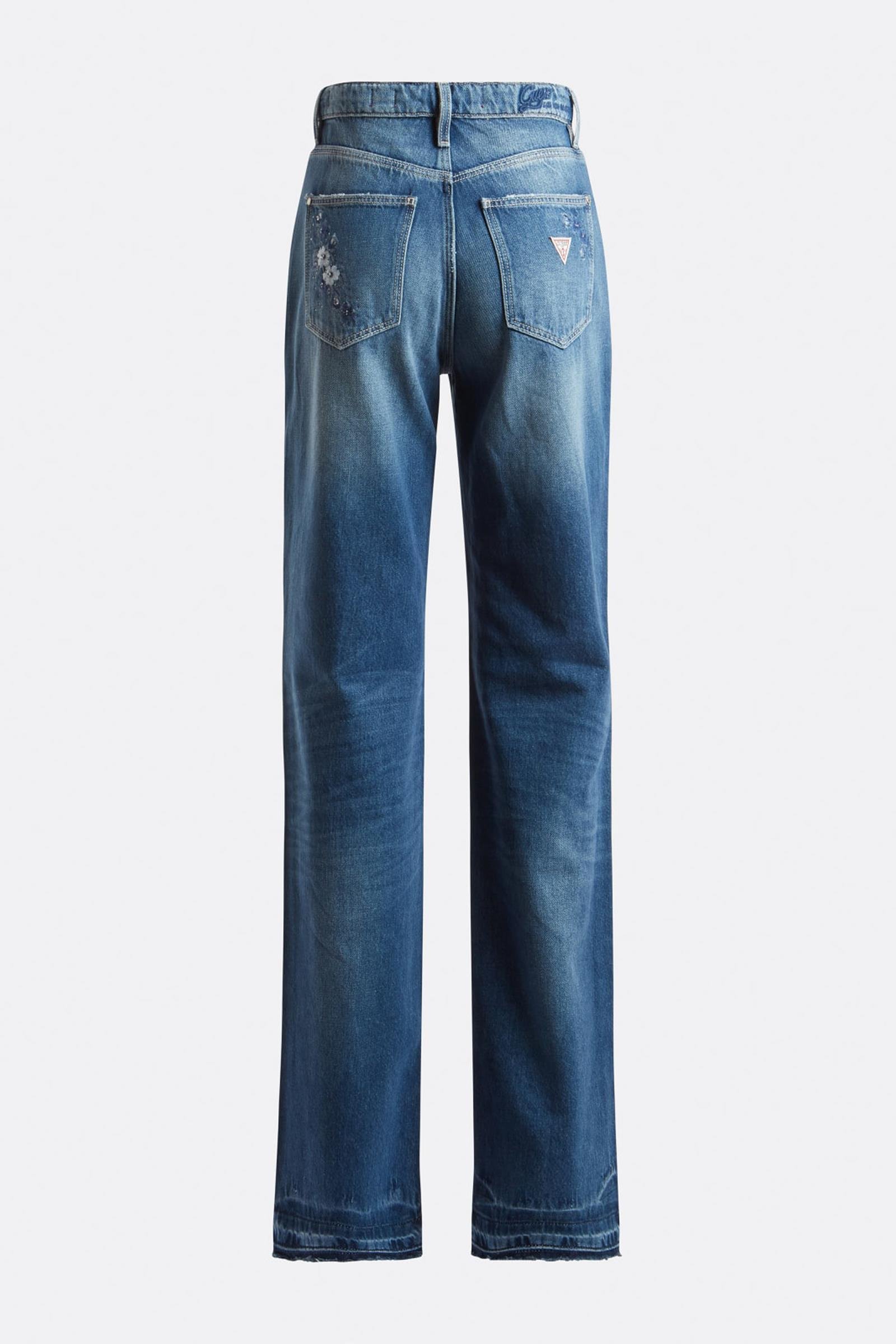 Guess 80S Straight Kadın Jean Pantolon