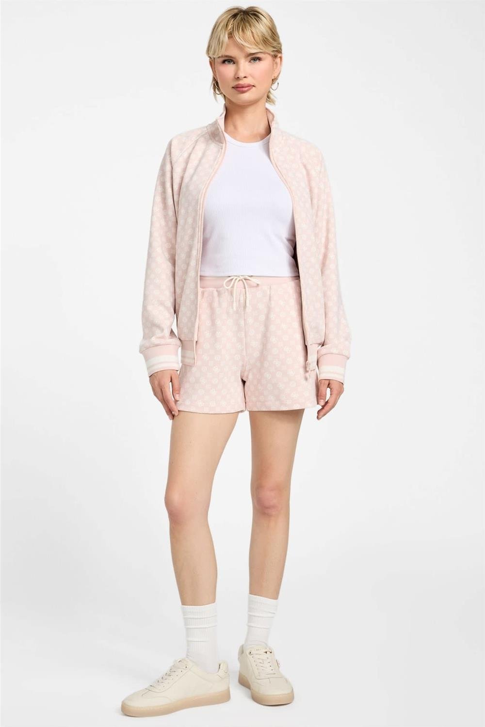 Guess Aggie Kadın Aktif Scuba Sweatshirt