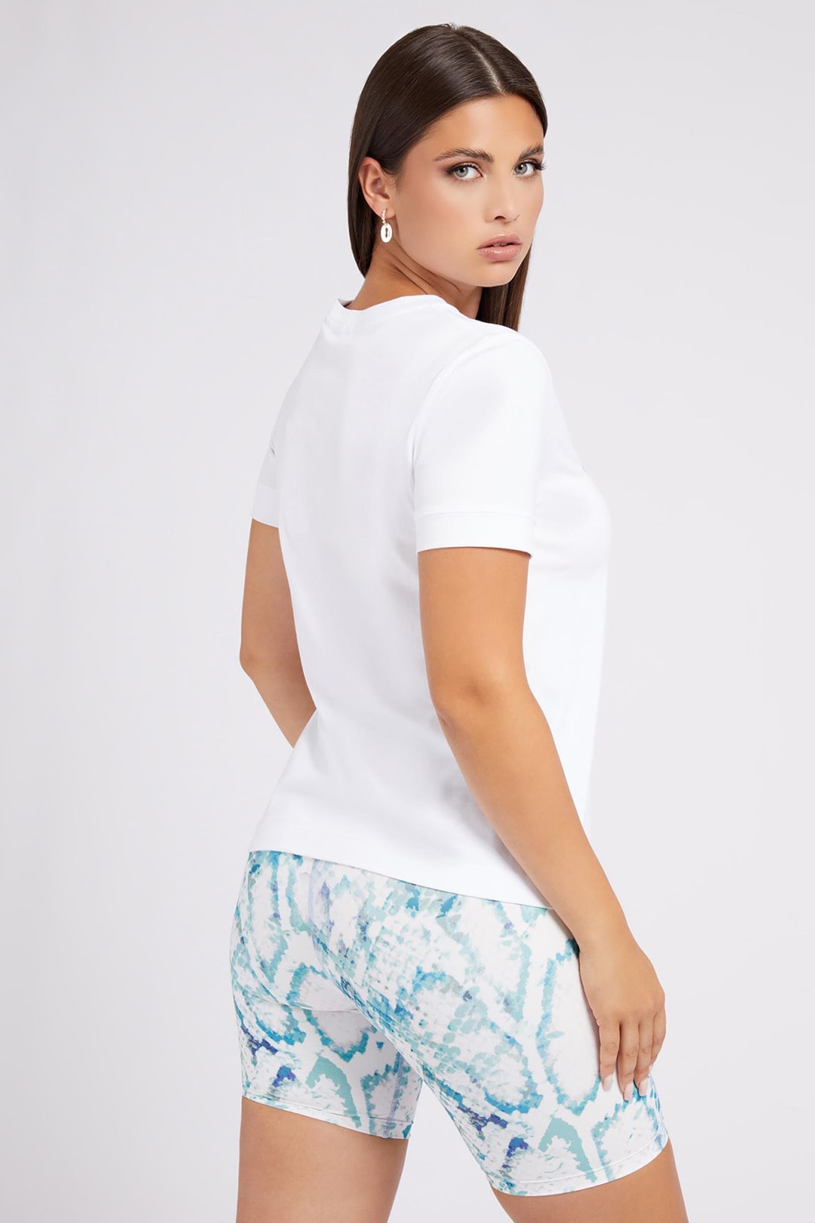 Guess Alesha Kadın Bisiklet Yaka T-Shirt