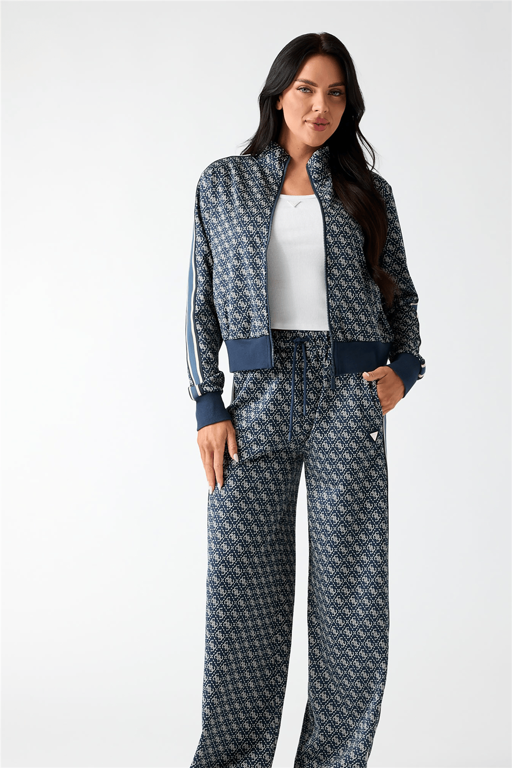 Guess Allover Kadın Aktif Relaxed Fit Eşofman Altı