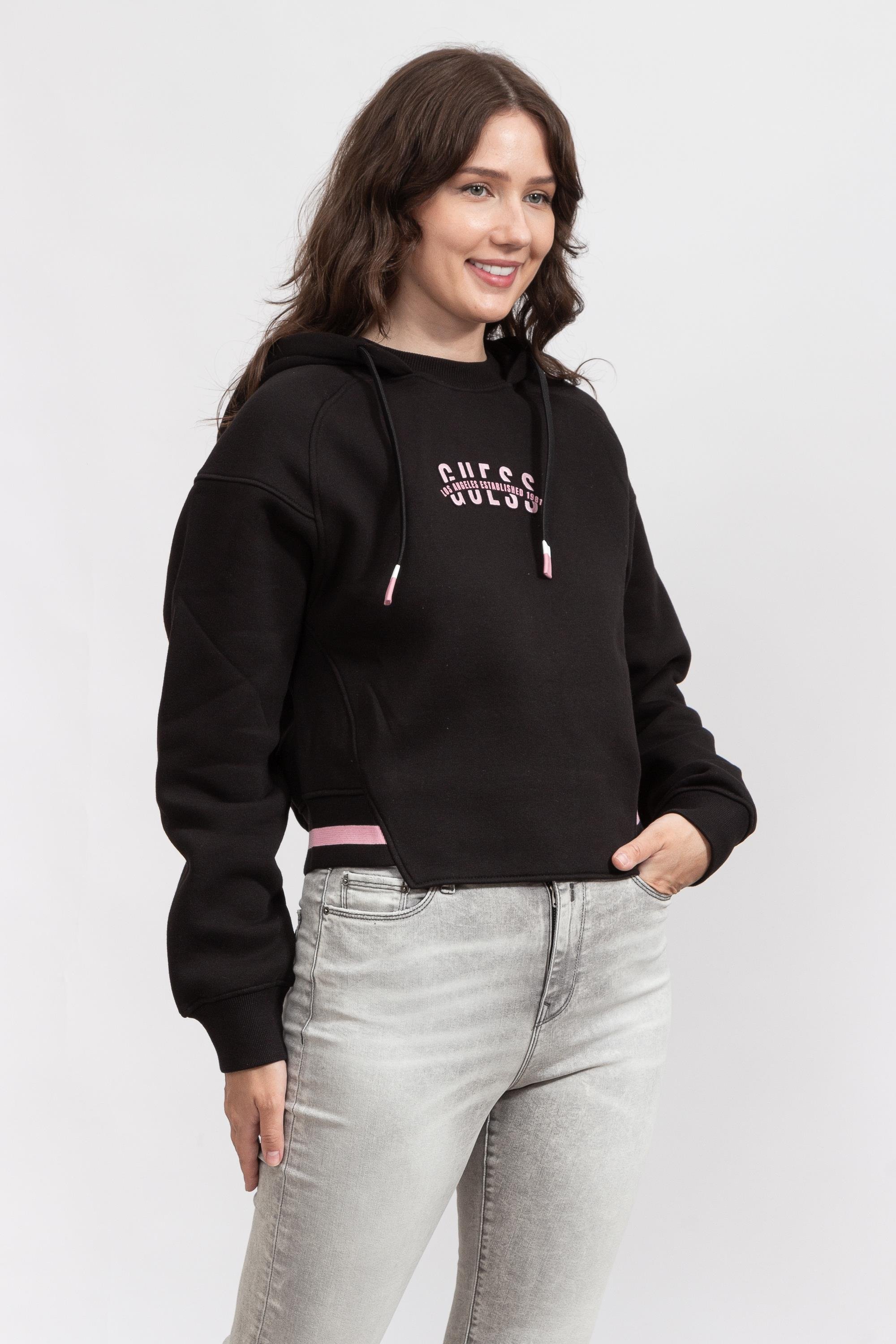 Guess Amalia Kadın Kapüşonlu Sweatshirt