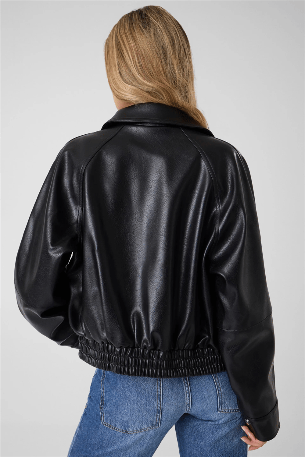 Guess Audrine Kadın Bomber Mont Siyah