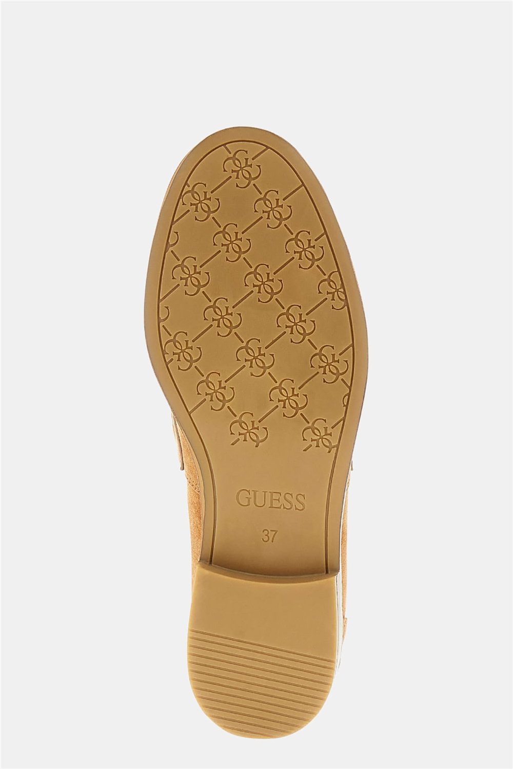 Guess Beliso Kadın Deri Loafer Kahverengi