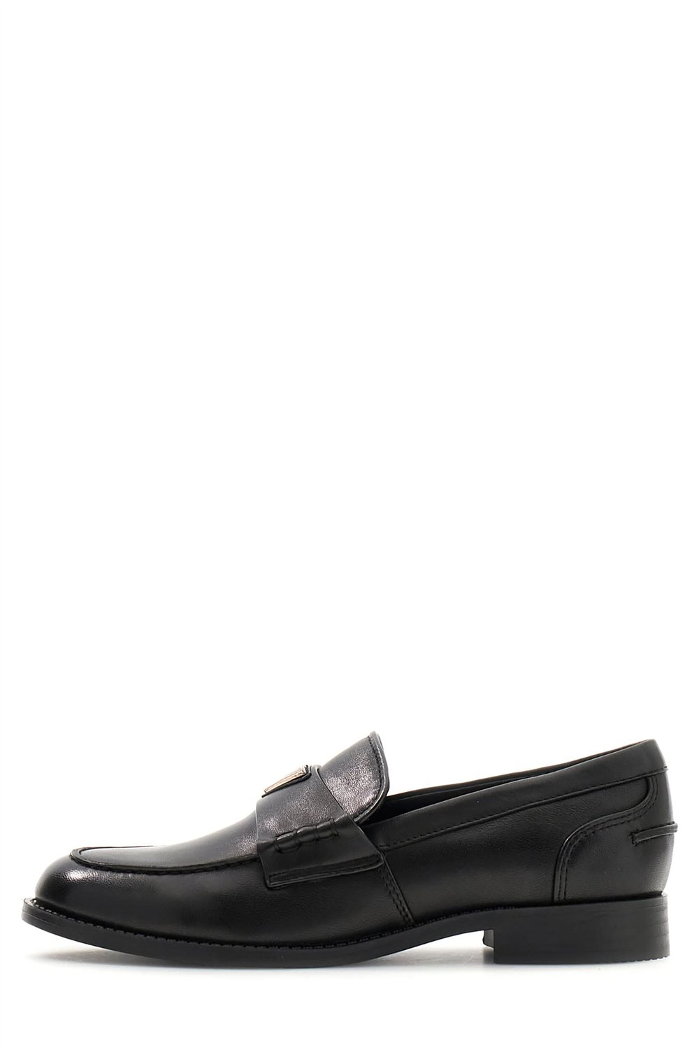 Guess Beliso Kadın Deri Loafer Siyah