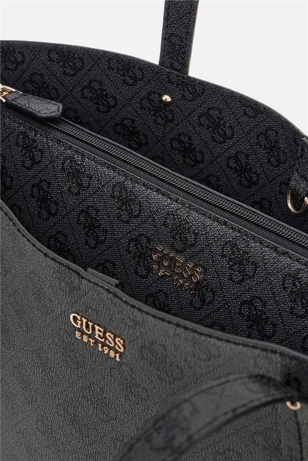 Guess Brenton Kadın Tote Çanta Gri