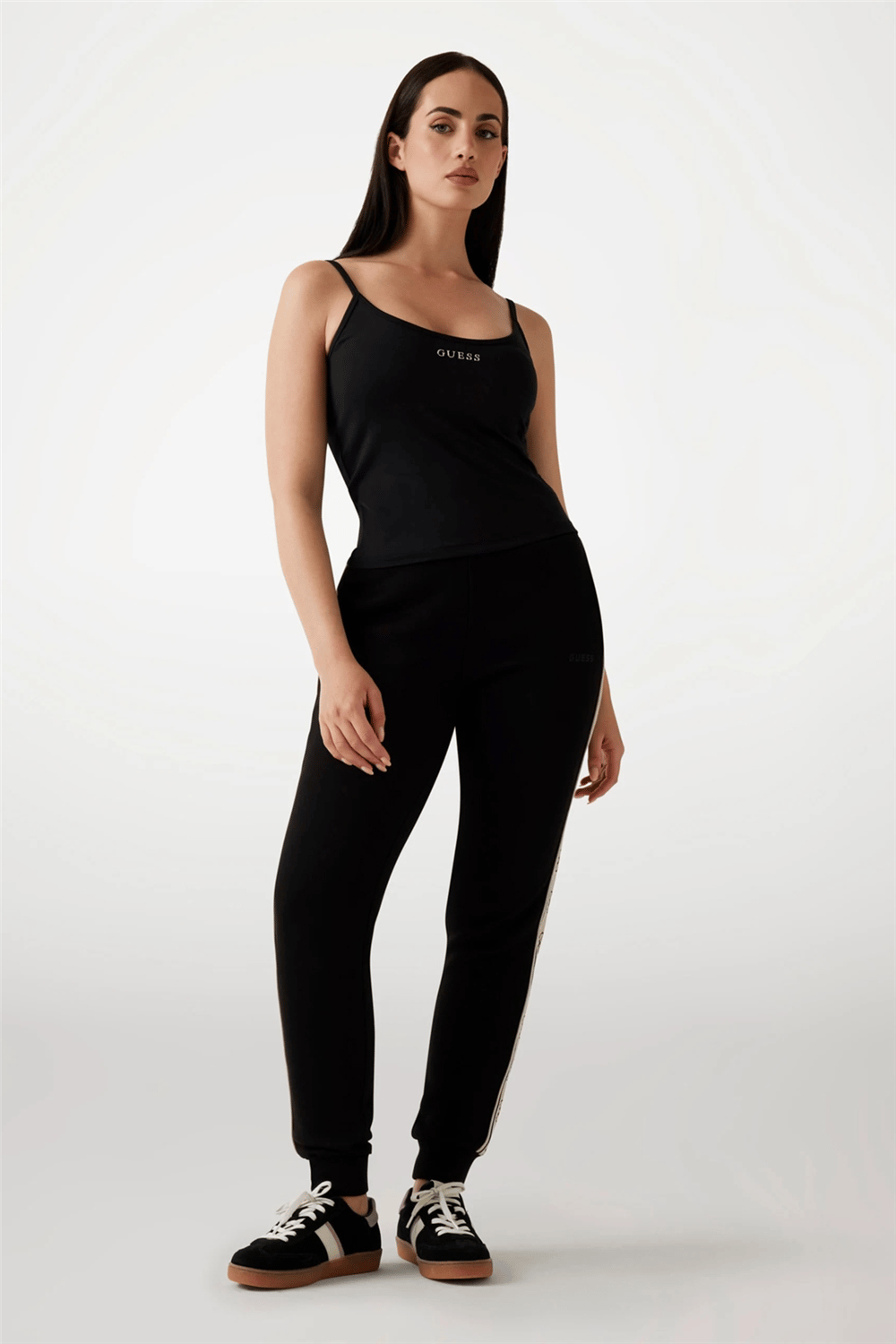 Guess Britney Kadın Aktif Slim Fit Eşofman Altı Siyah