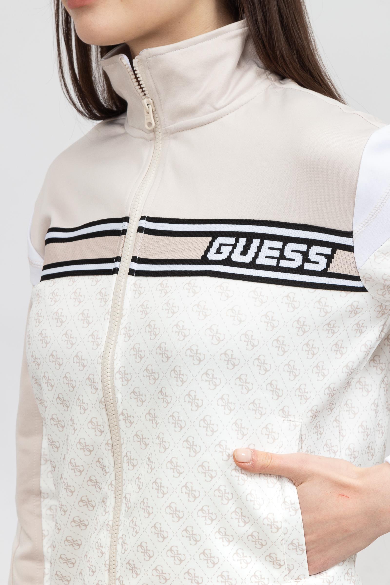 Guess Carla Full Zip Kadın Fermuarlı Sweatshirt