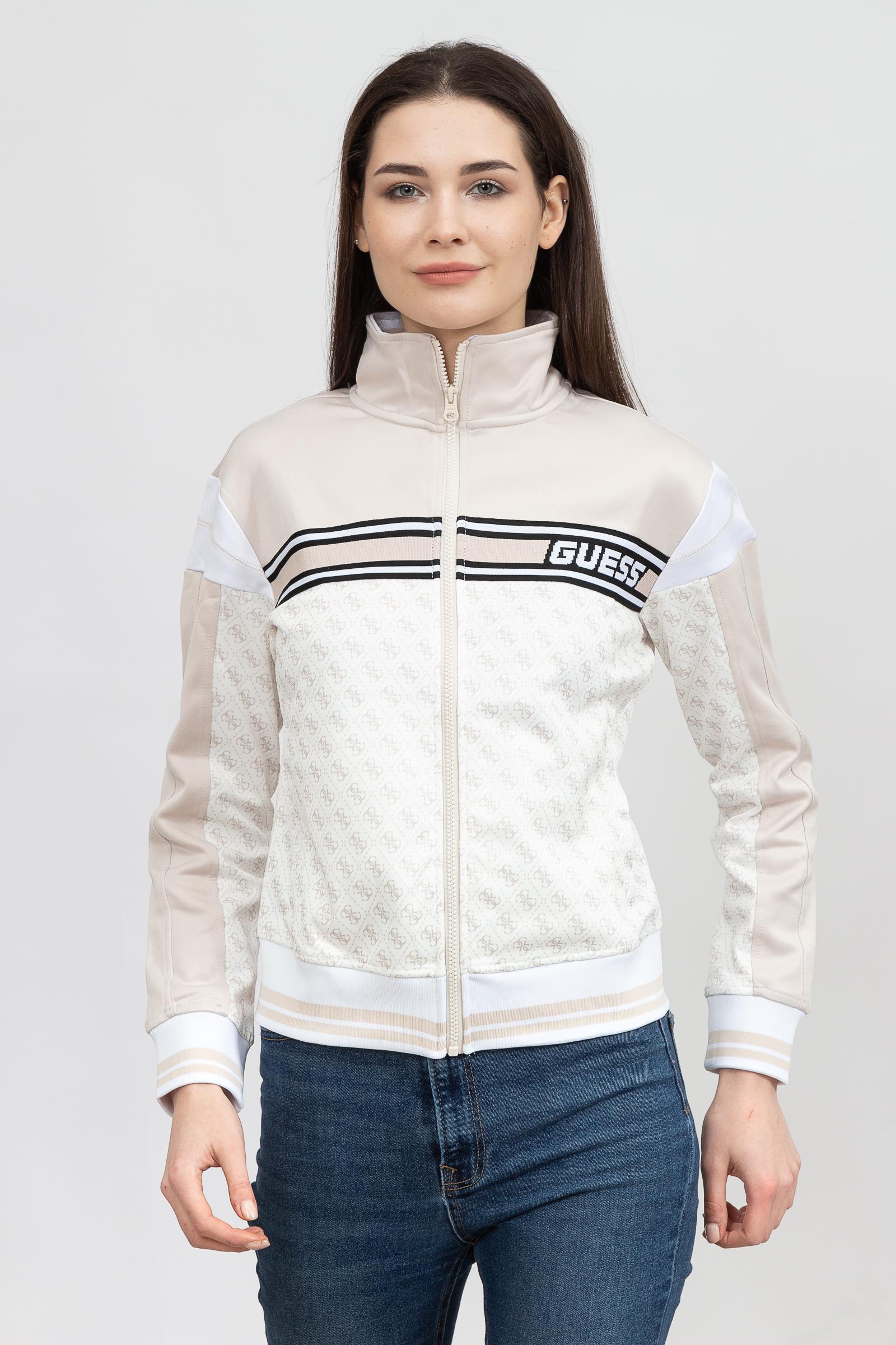 Guess Carla Full Zip Kadın Fermuarlı Sweatshirt