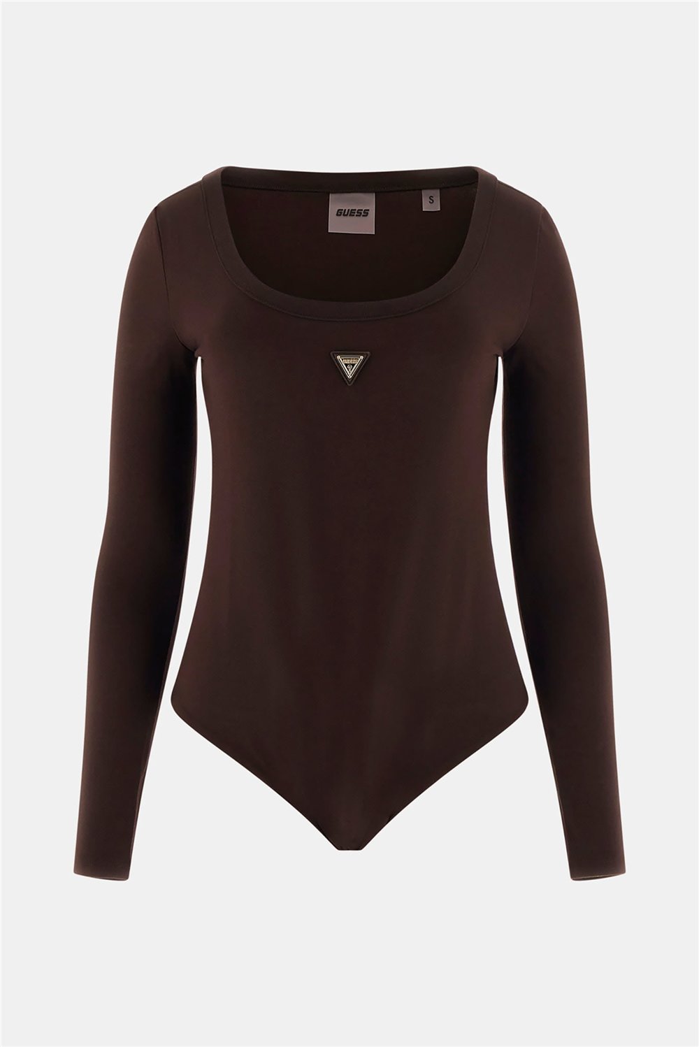 Guess Colette Kadın Aktif Bodysuit Kahverengi