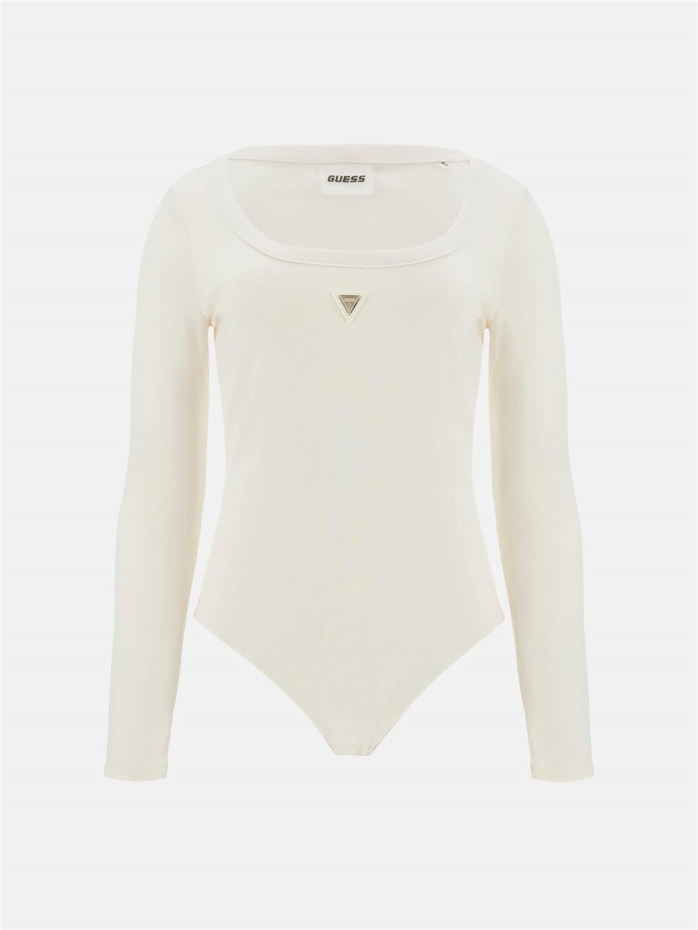 Guess Colette Kadın Aktif Bodysuit Krem