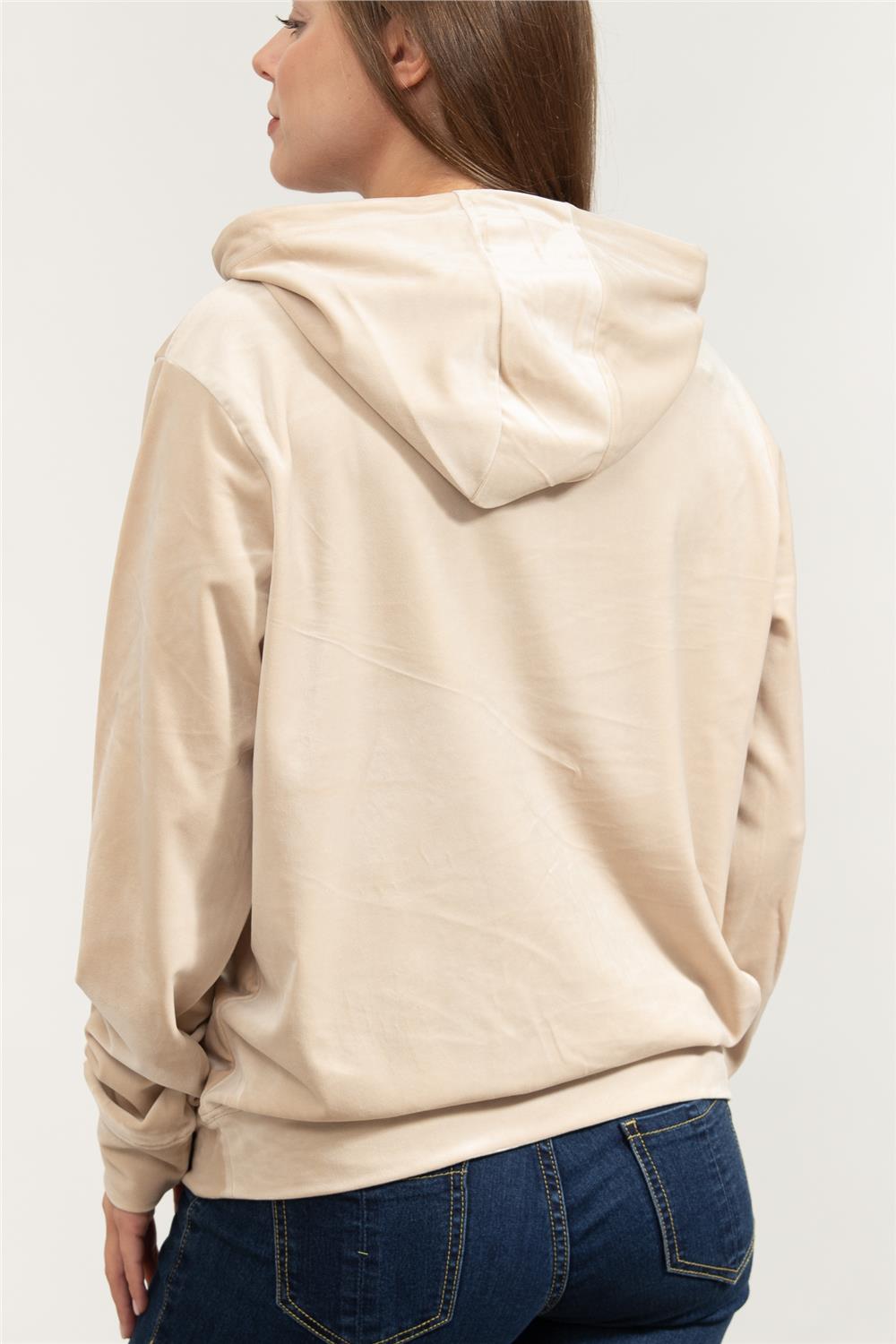 Guess Couture Kadın Aktif Kapüşonlu Sweatshirt