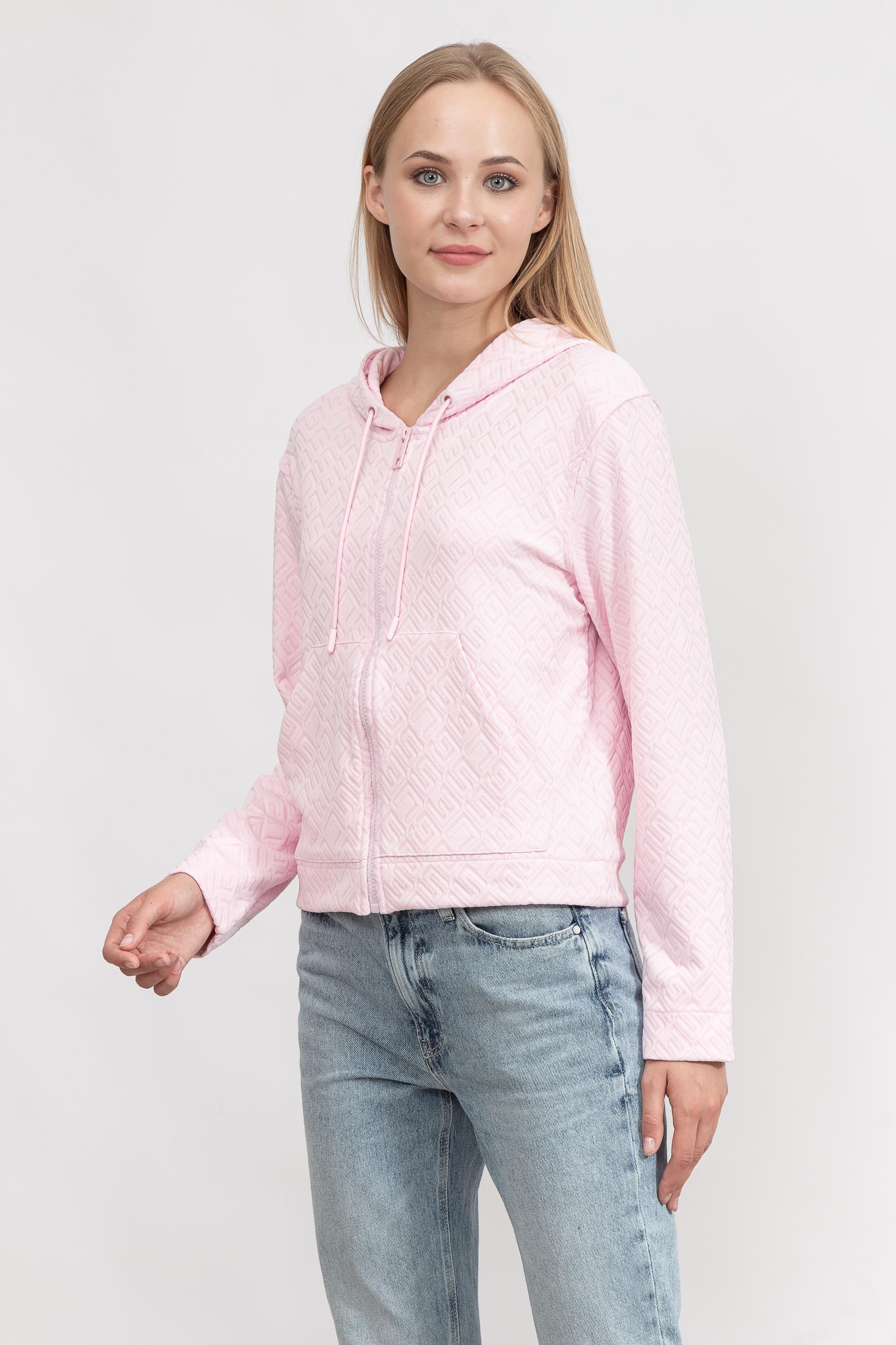 Guess Dana Ls Active Top Kadın Fermuarlı Sweatshirt