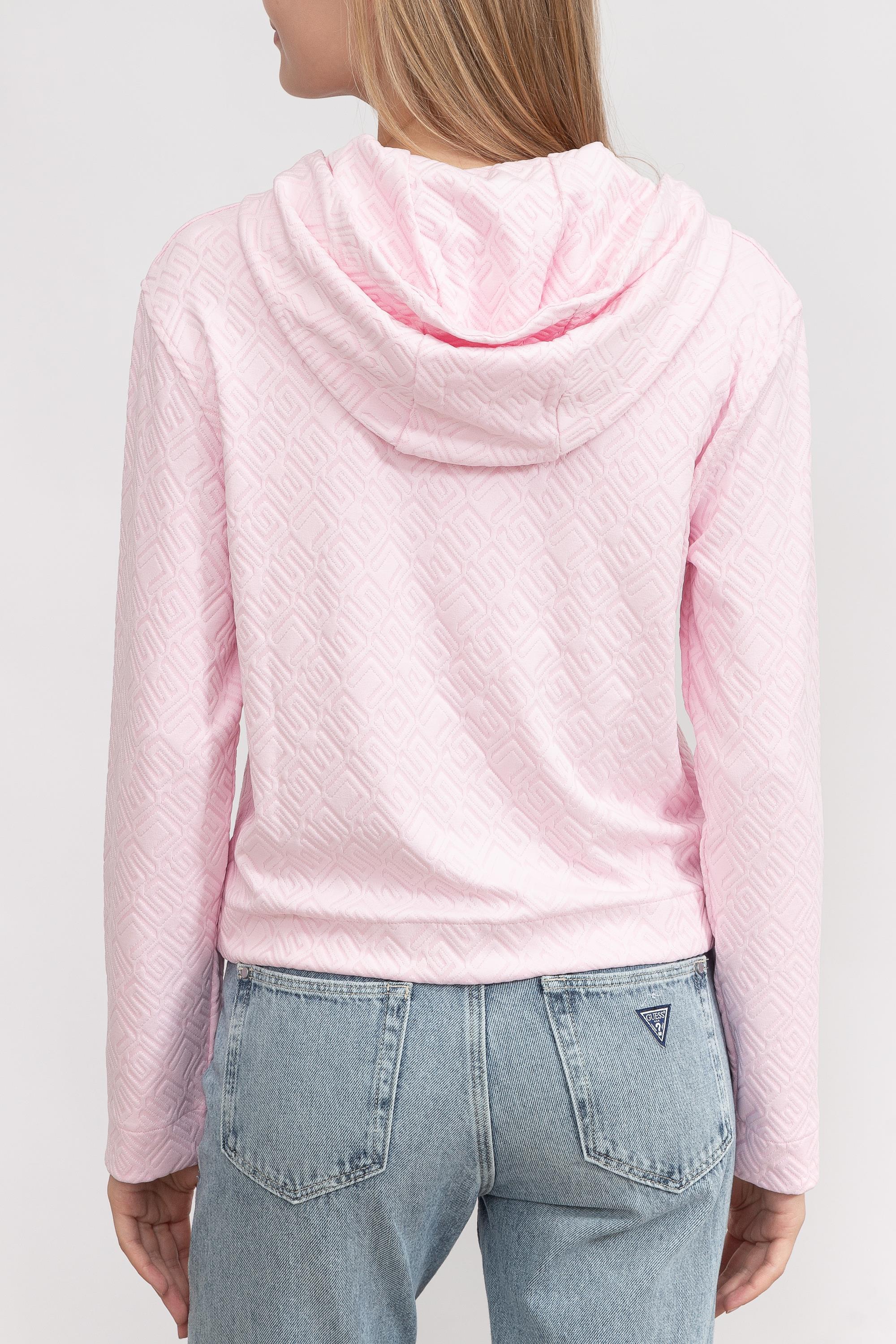 Guess Dana Ls Active Top Kadın Fermuarlı Sweatshirt