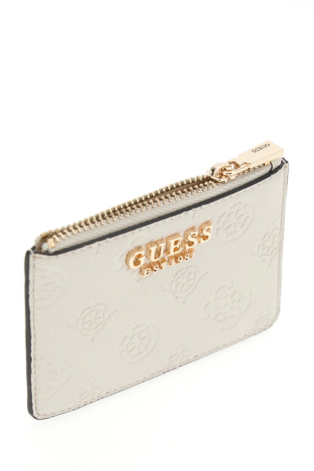 Guess Ella Logo Logo Kadın Kartlık Taş Rengi