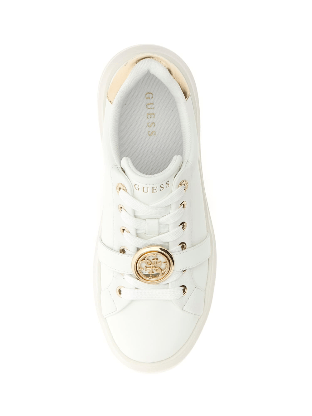 Guess Erizo Kadın Deri Sneaker Beyaz