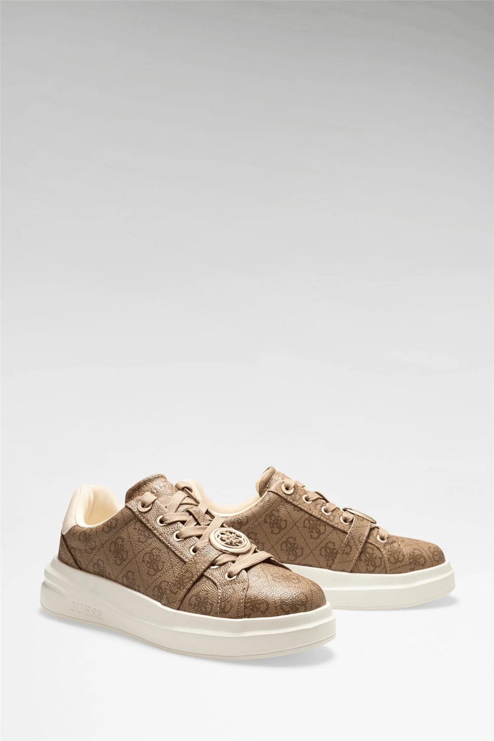 Guess Erizo Kadın Sneaker Kahverengi