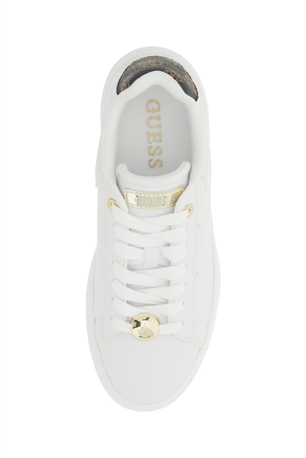 Guess Fireup Kadın Deri Sneaker Beyaz