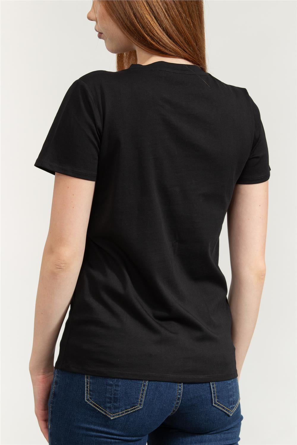 Guess Flower Kadın Regular Fit T-Shirt