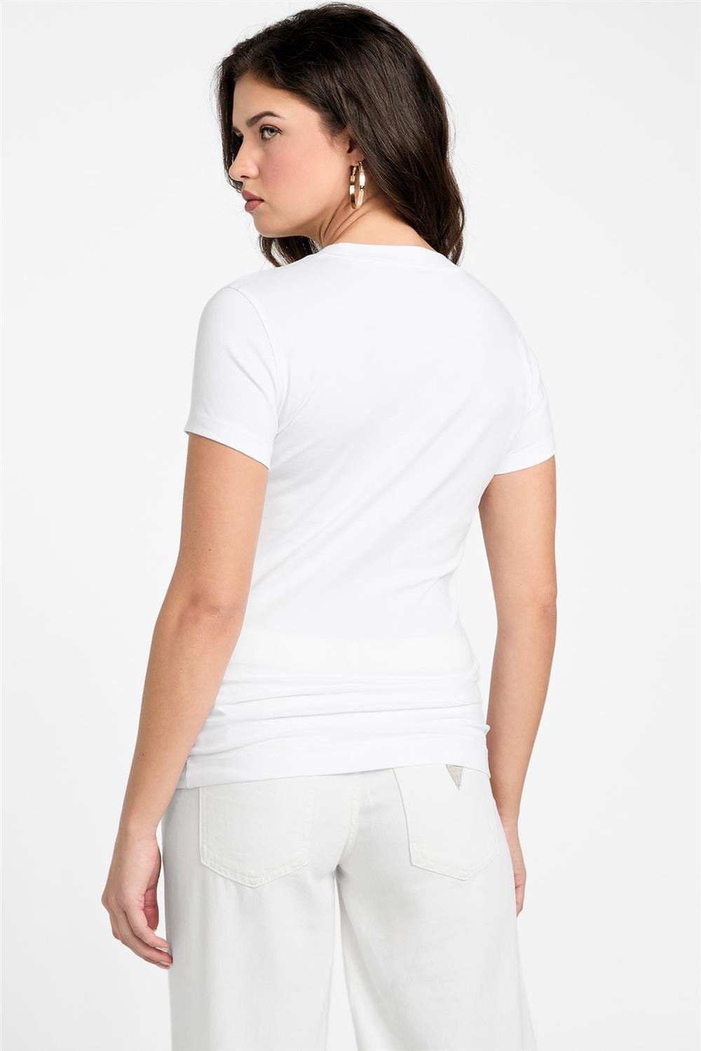 Guess Jersey Kadın Slim Fit T-Shirt