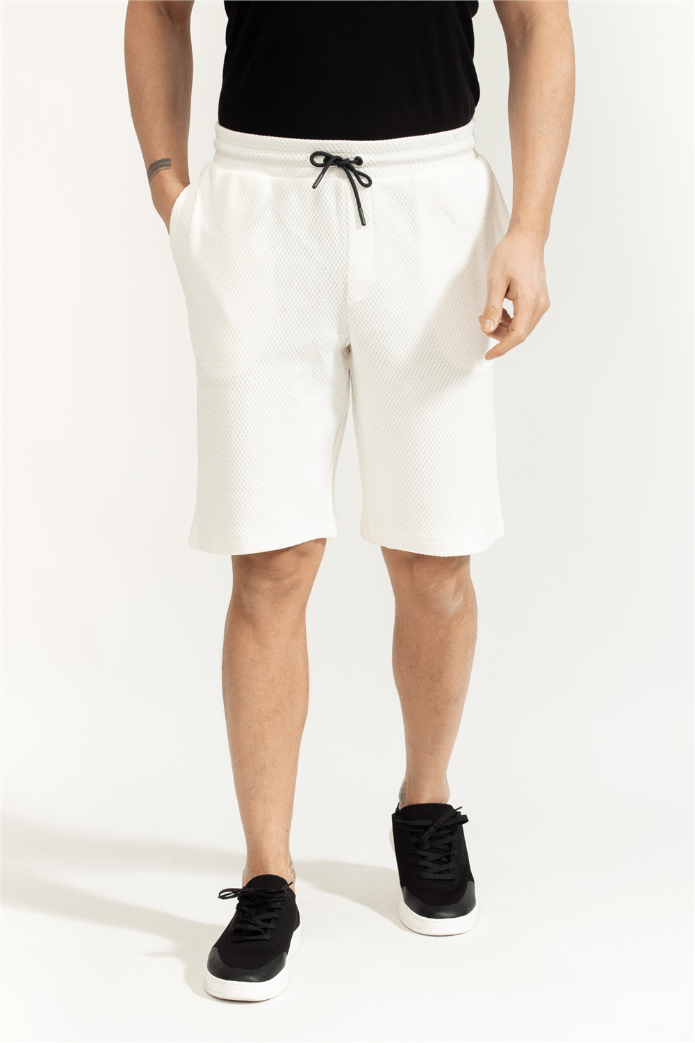 Guess Jhonny  Erkek Aktif Regular Fit Bermuda Şort