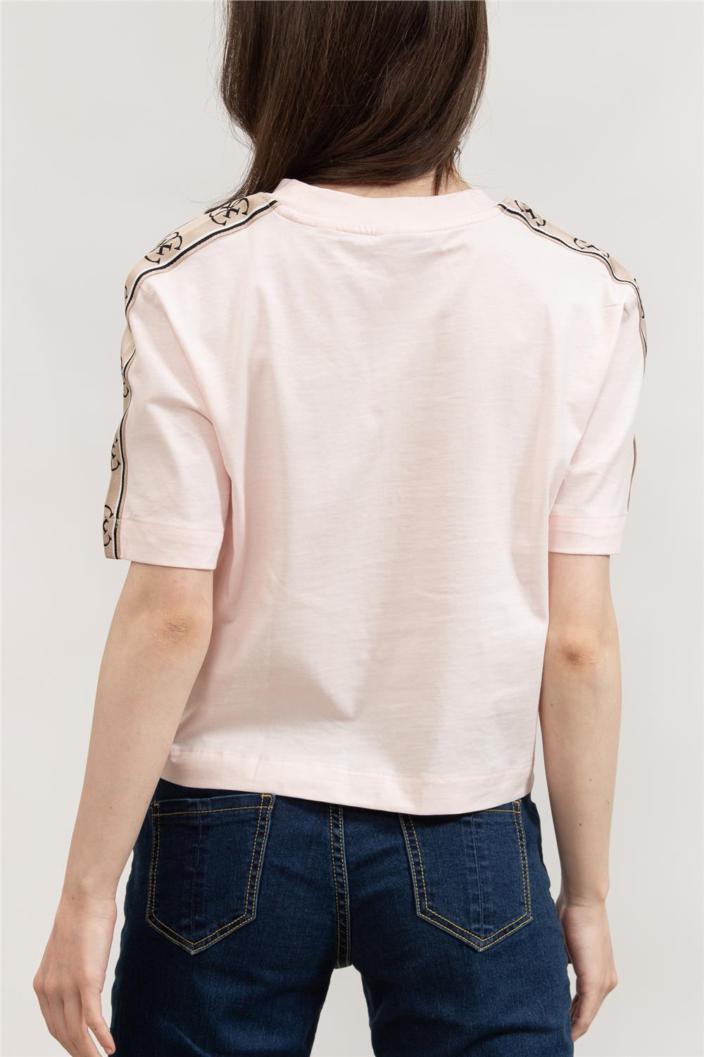 Guess Kadın Bisiklet Yaka T-Shirt