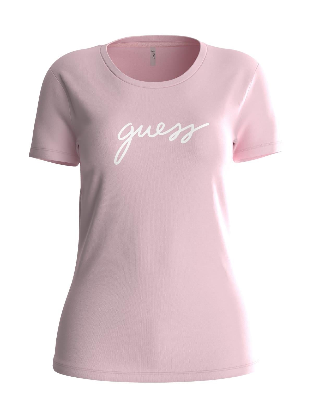 Guess Kadın Bisiklet Yaka T-Shirt