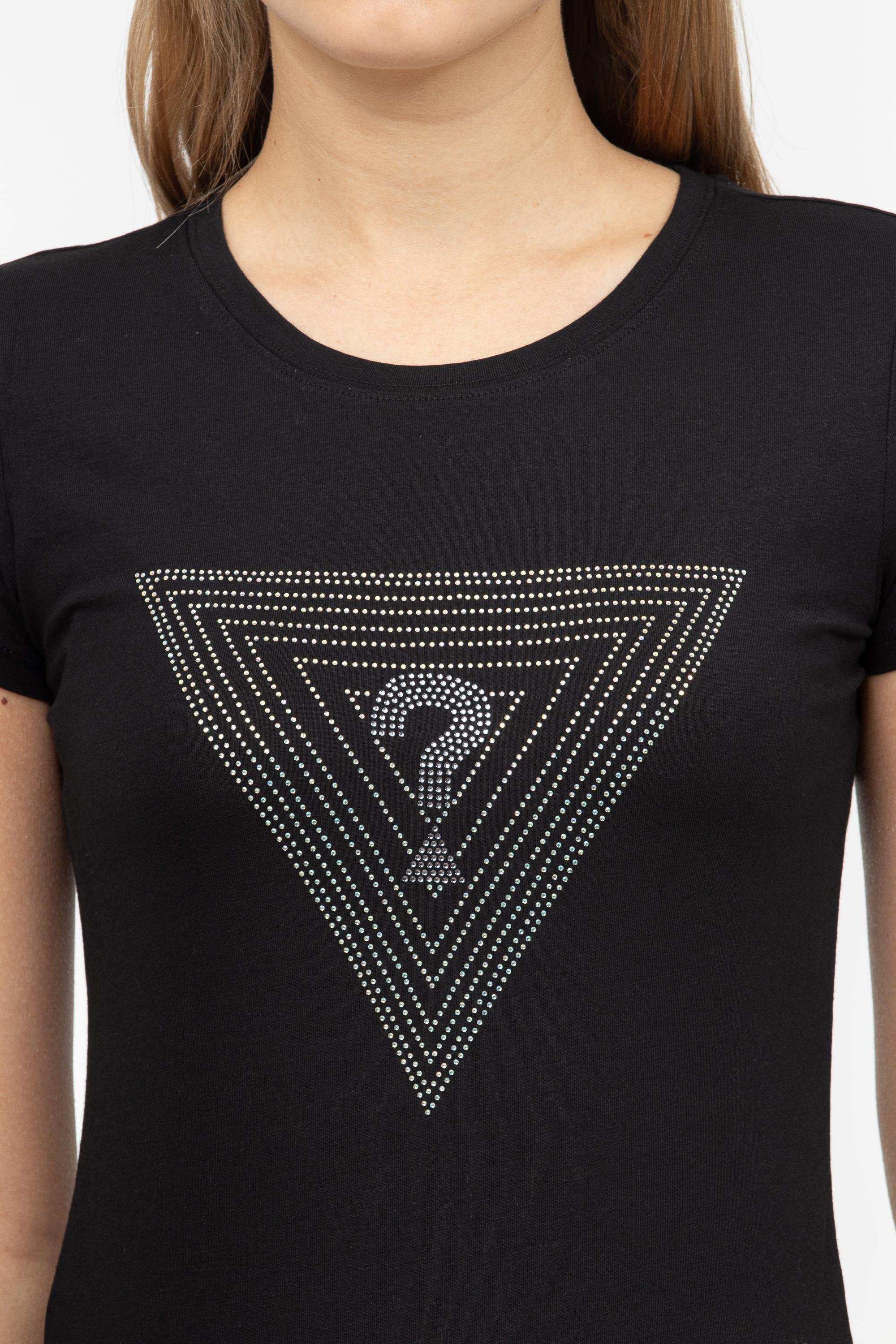 Guess Kadın Bisiklet Yaka T-Shirt