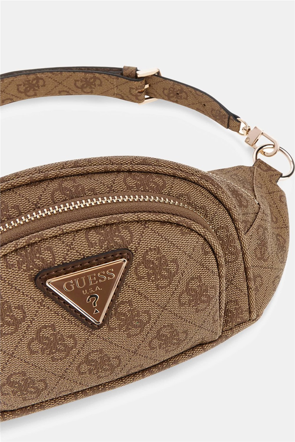 Guess Latona Kadın Bel Çantası Kahverengi