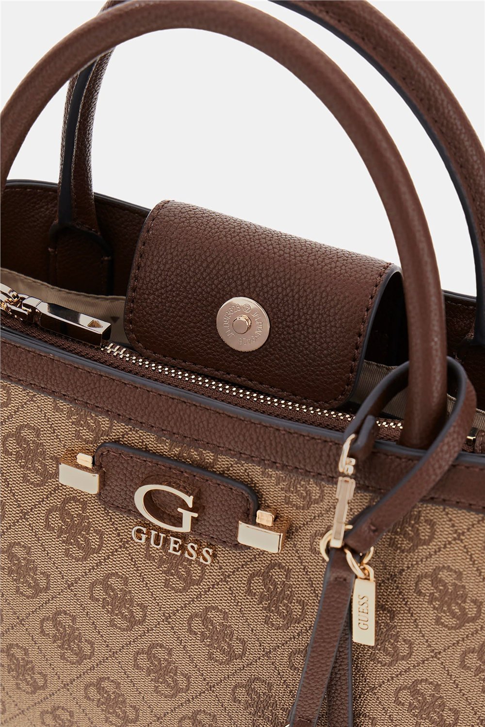 Guess Lindsey Kadın El Çantası Kahverengi