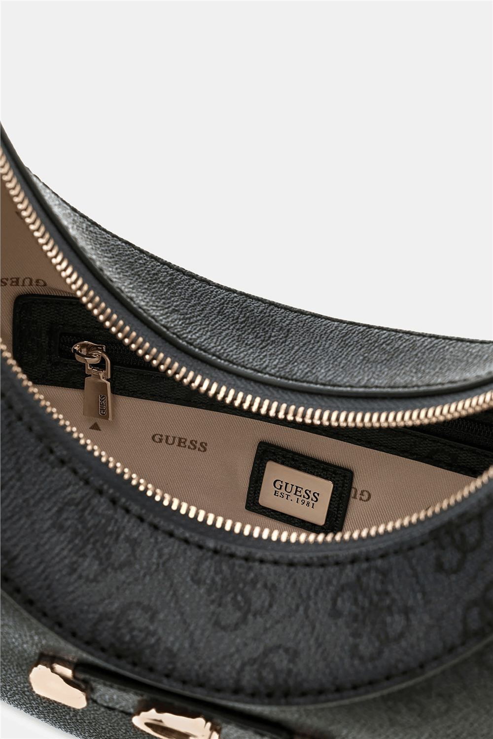 Guess Lindsey Kadın Omuz Çantası Gri