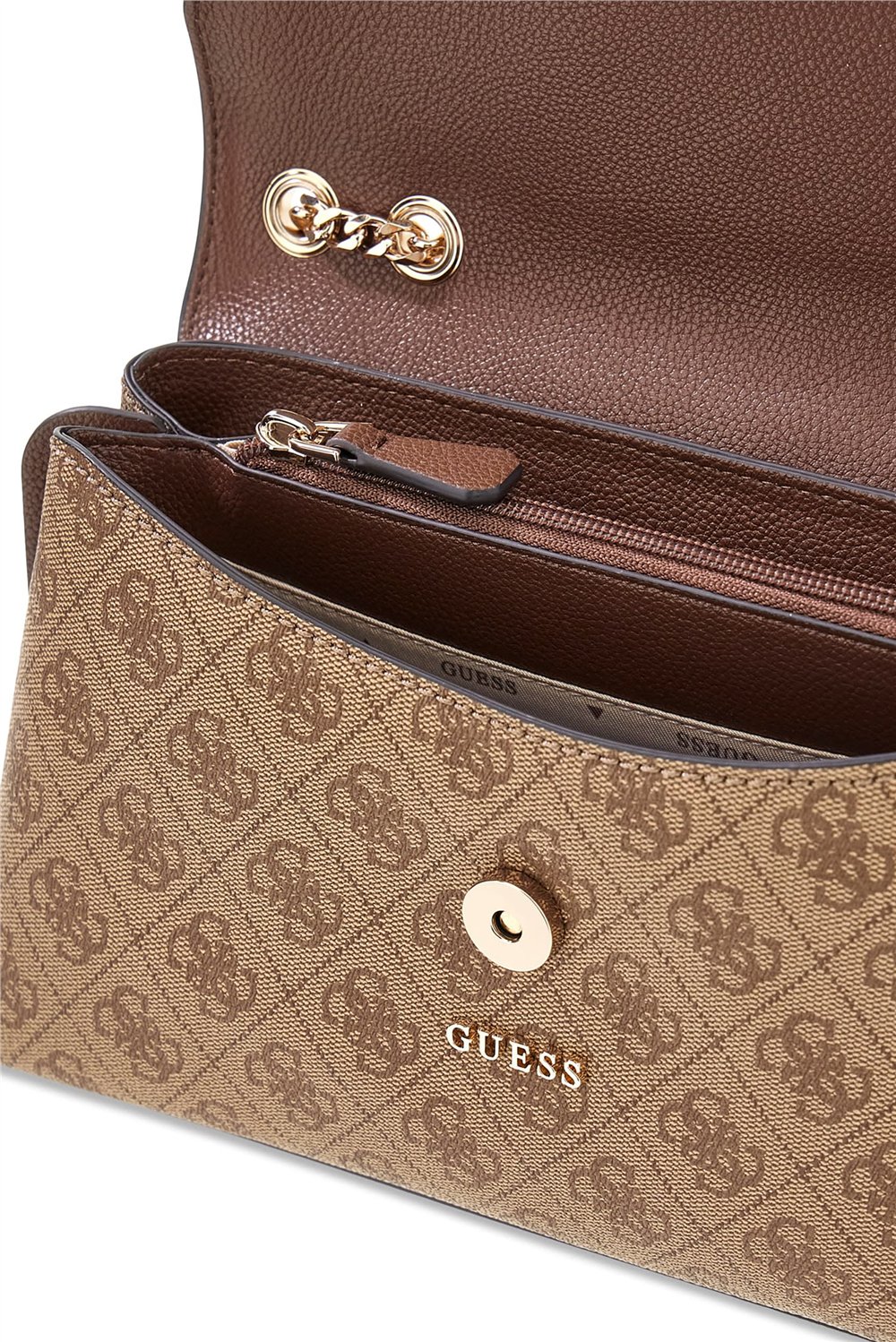 Guess Lindsey Kadın Omuz Çantası Kahverengi
