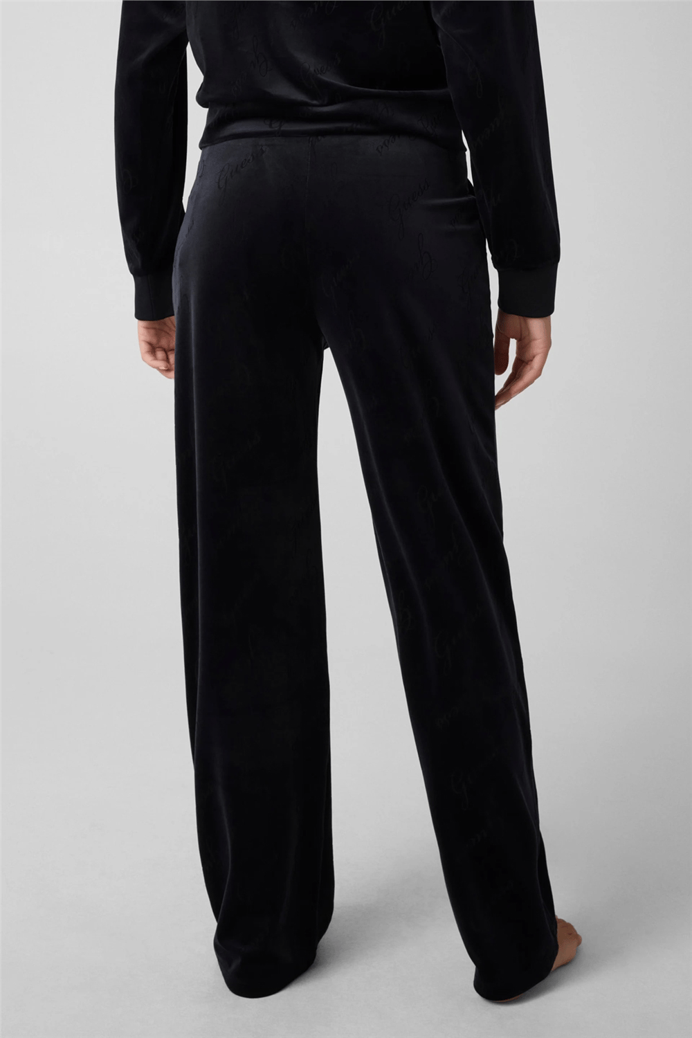 Guess Loren Kadın Regular Fit Pijama Altı Siyah