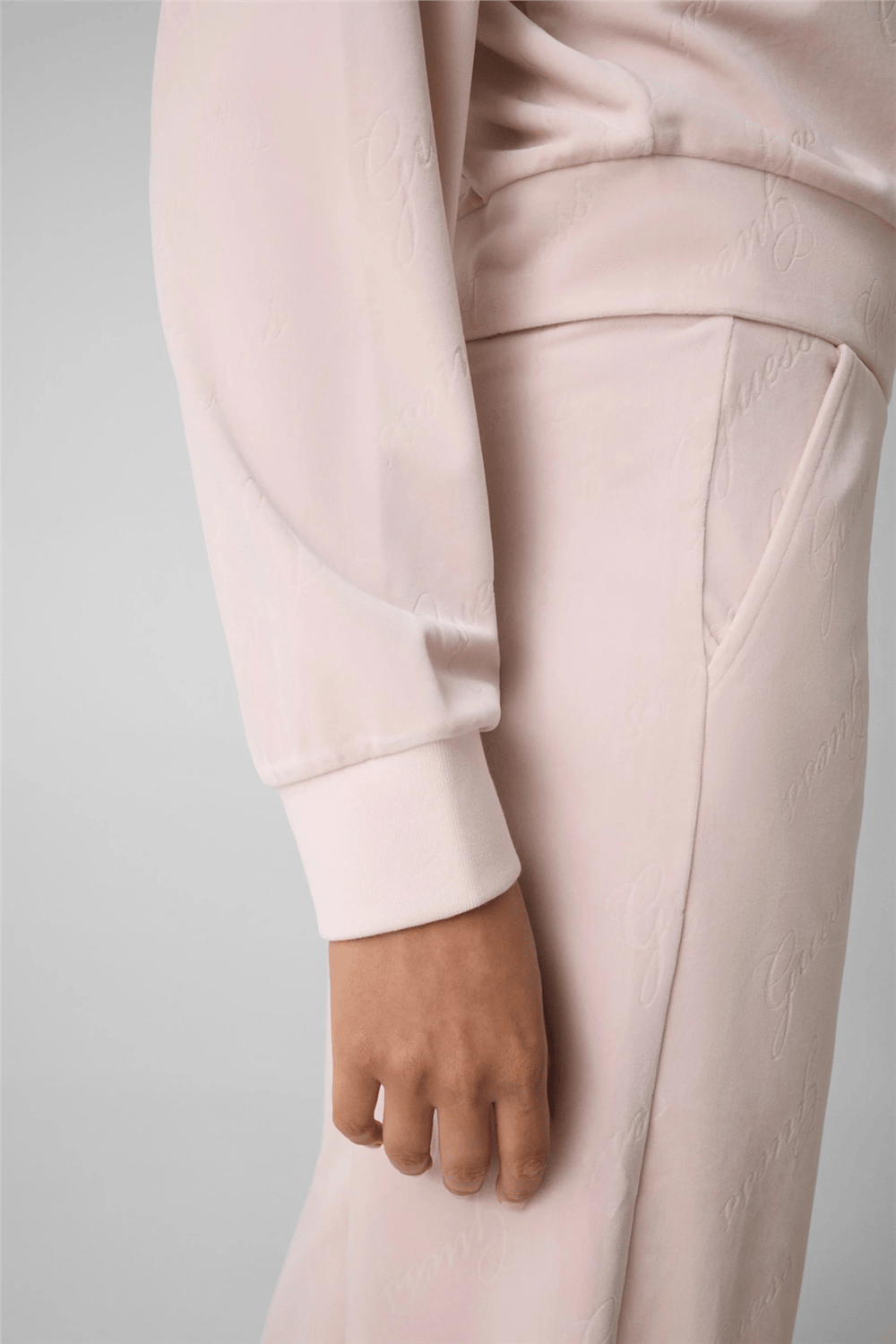 Guess Loren Kadın Sweatshirt Lila