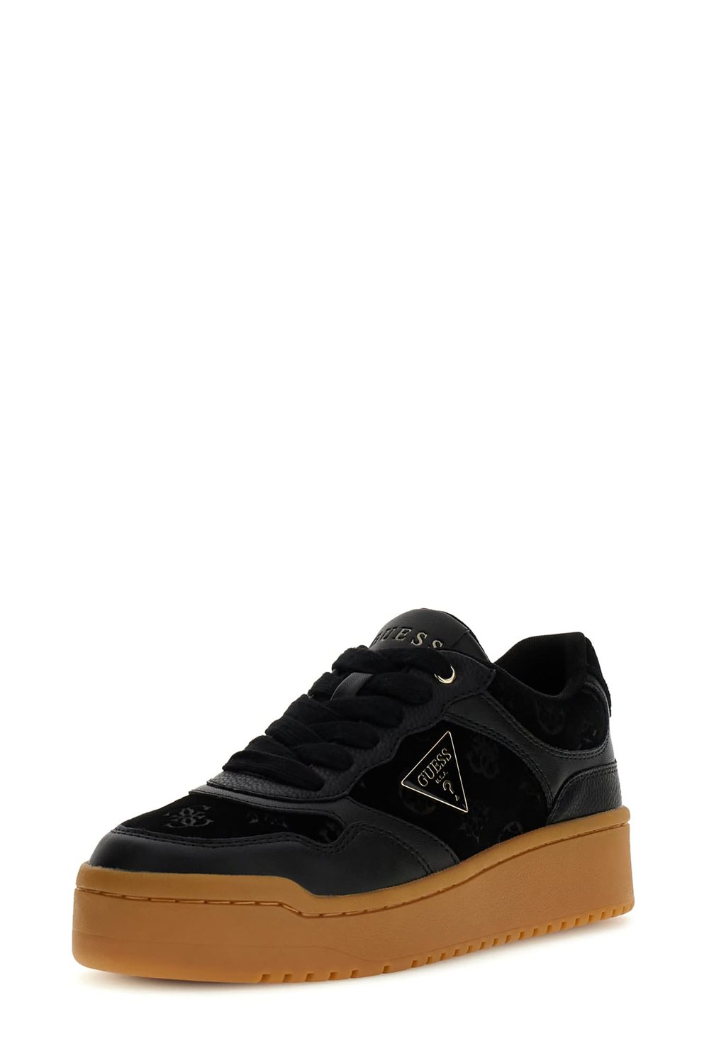 Guess Miram Kadın Deri Karışımlı Sneaker Siyah