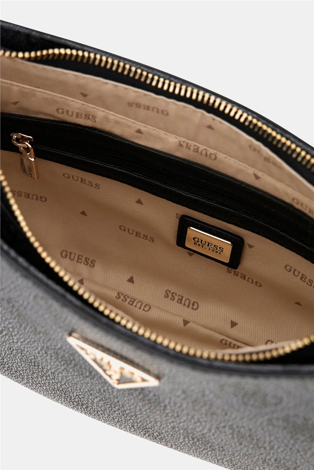 Guess Noelle Ii Kadın Mini Omuz Çantası Gri
